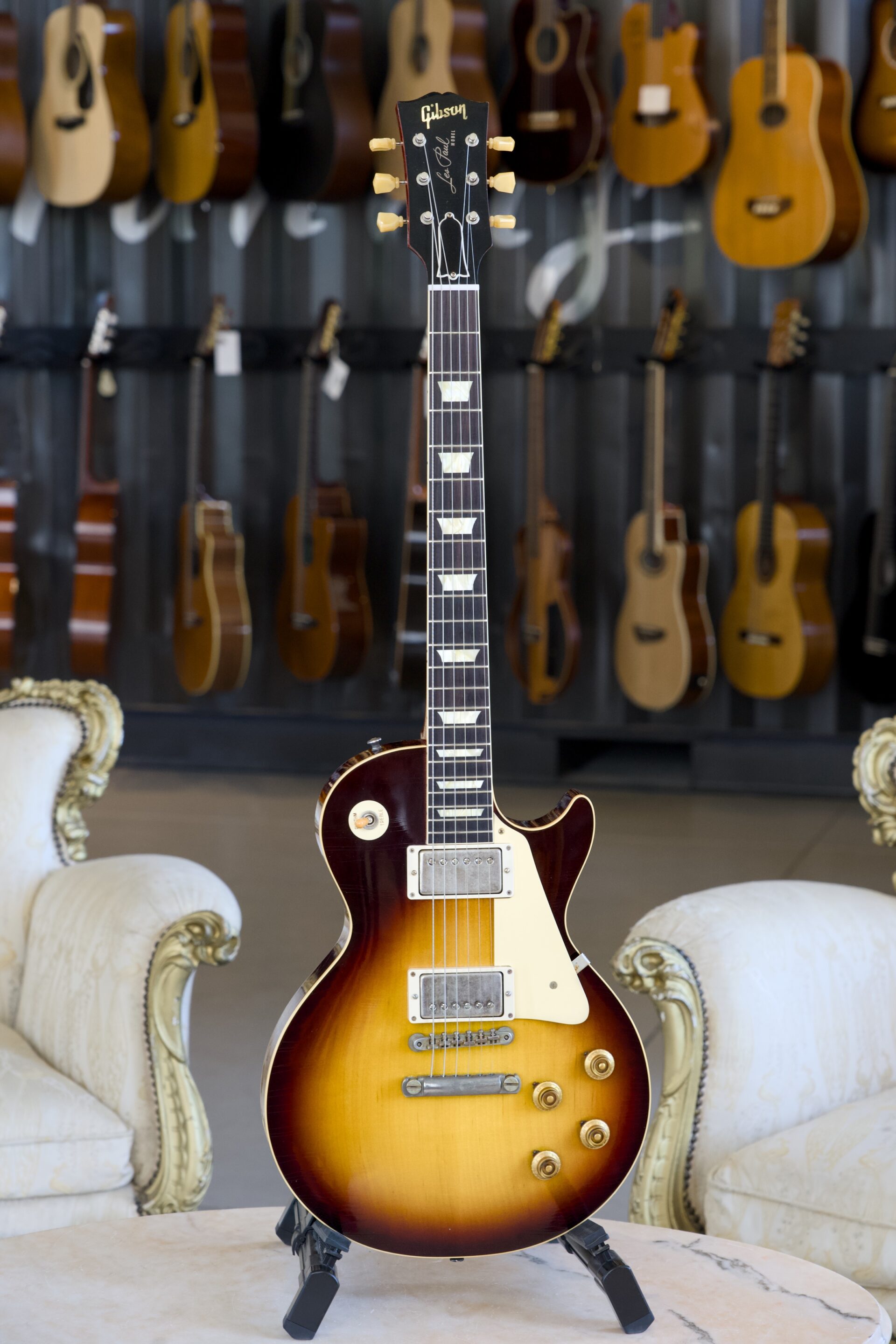 Gibson Les Paul Custom Murphy Lab 58' Ultra Light Aged Burbon Burst