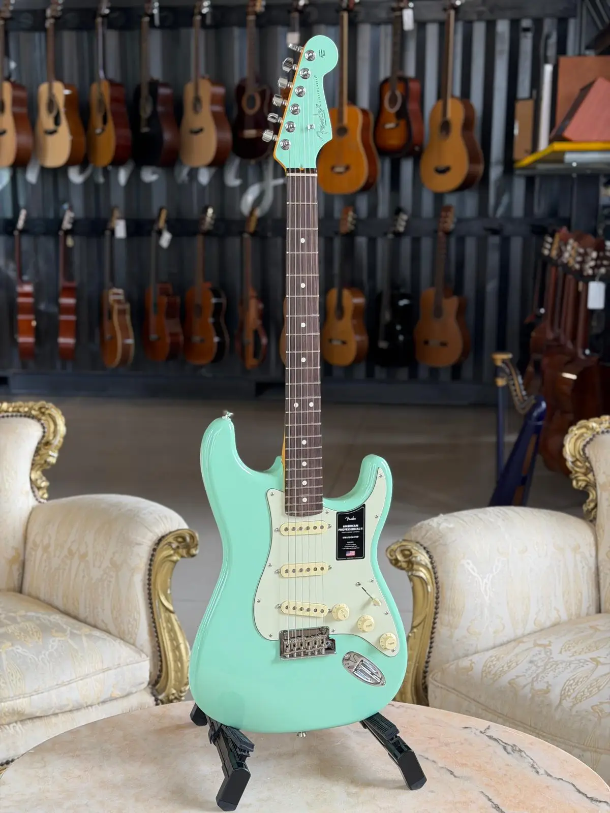 FENDER LTD American Professional II Stratocaster RW Sea Foam Green