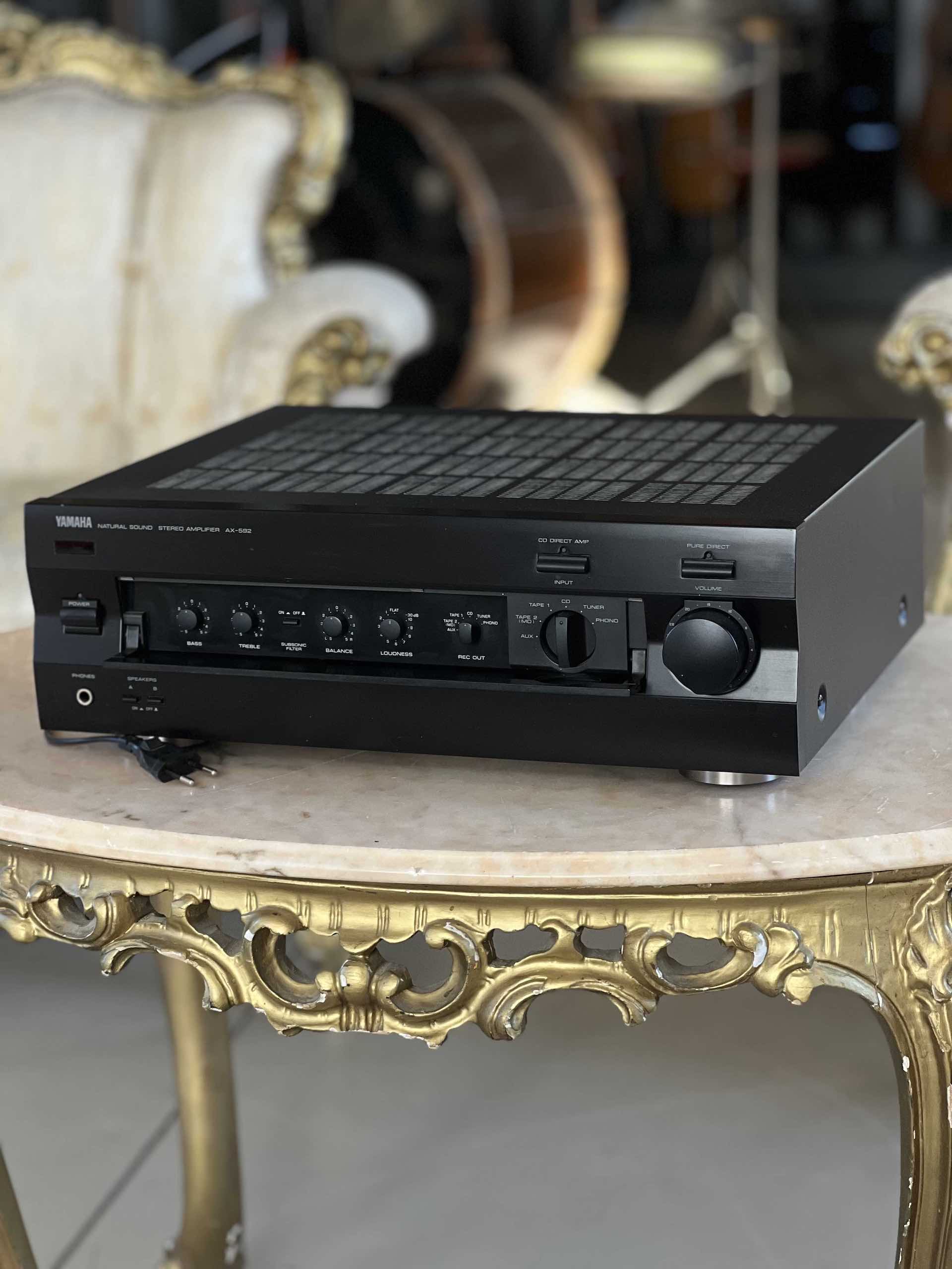 Yamaha Natural Sound Stereo Amplifier AX-592