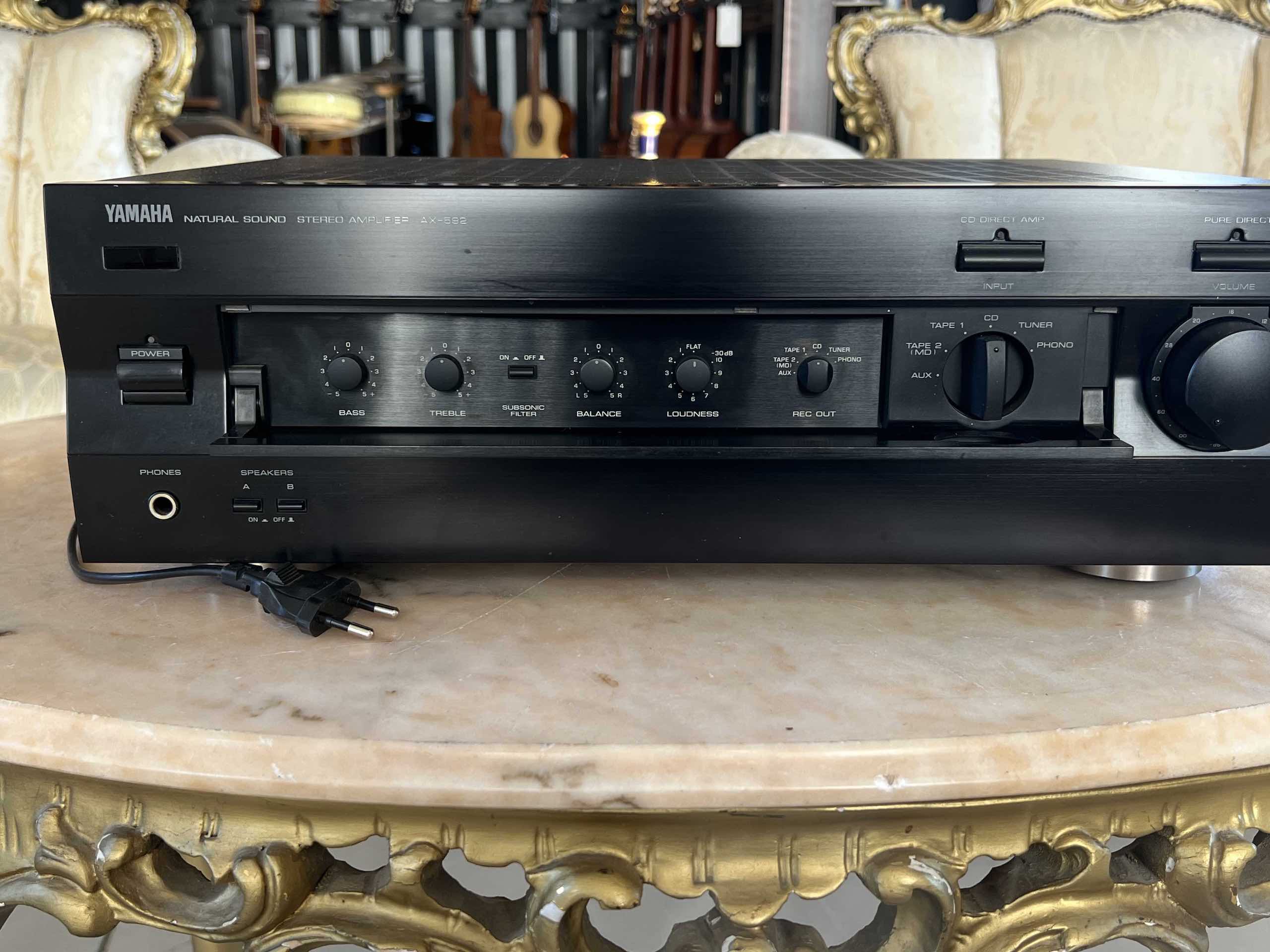 Yamaha Natural Sound Stereo Amplifier AX-592 - immagine 2