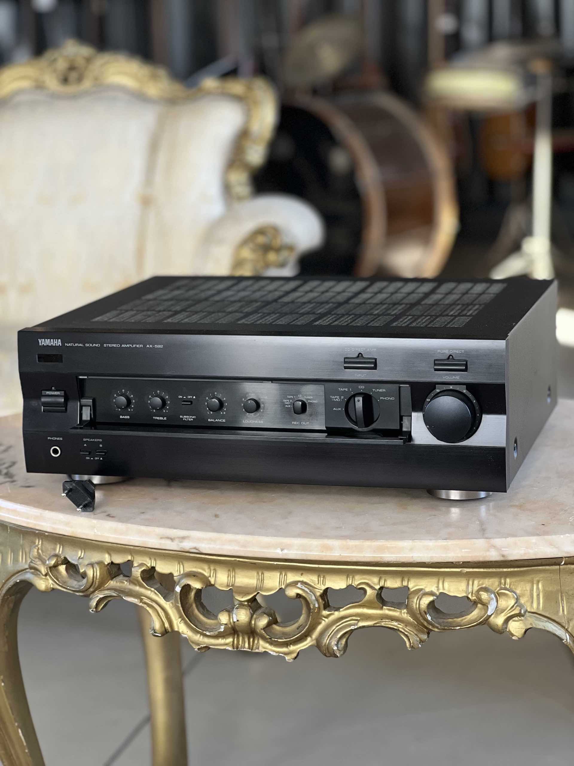 Yamaha Natural Sound Stereo Amplifier AX-592