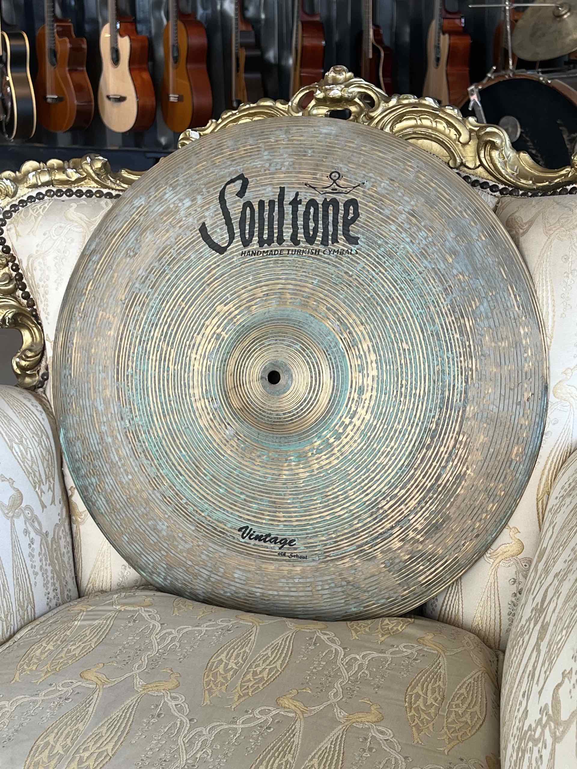 Soultone Vintage Old School Patina Crash Ride 20"