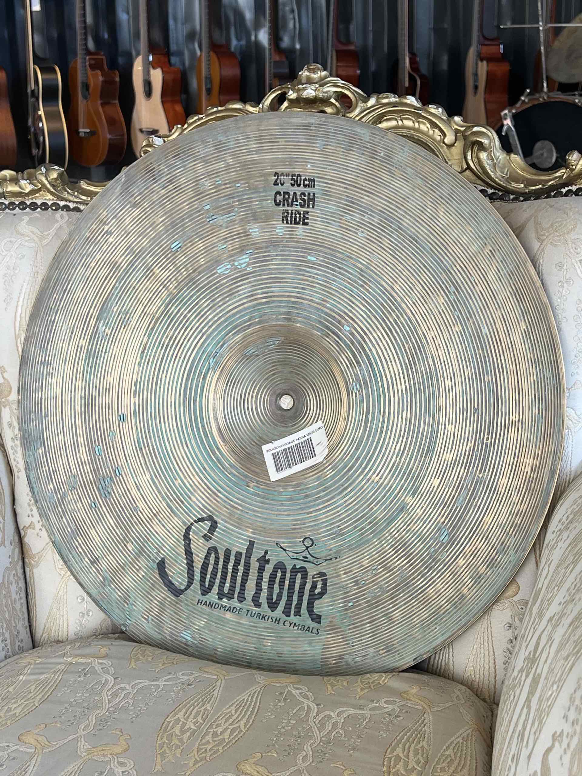 Soultone Vintage Old School Patina Crash Ride 20" - immagine 3