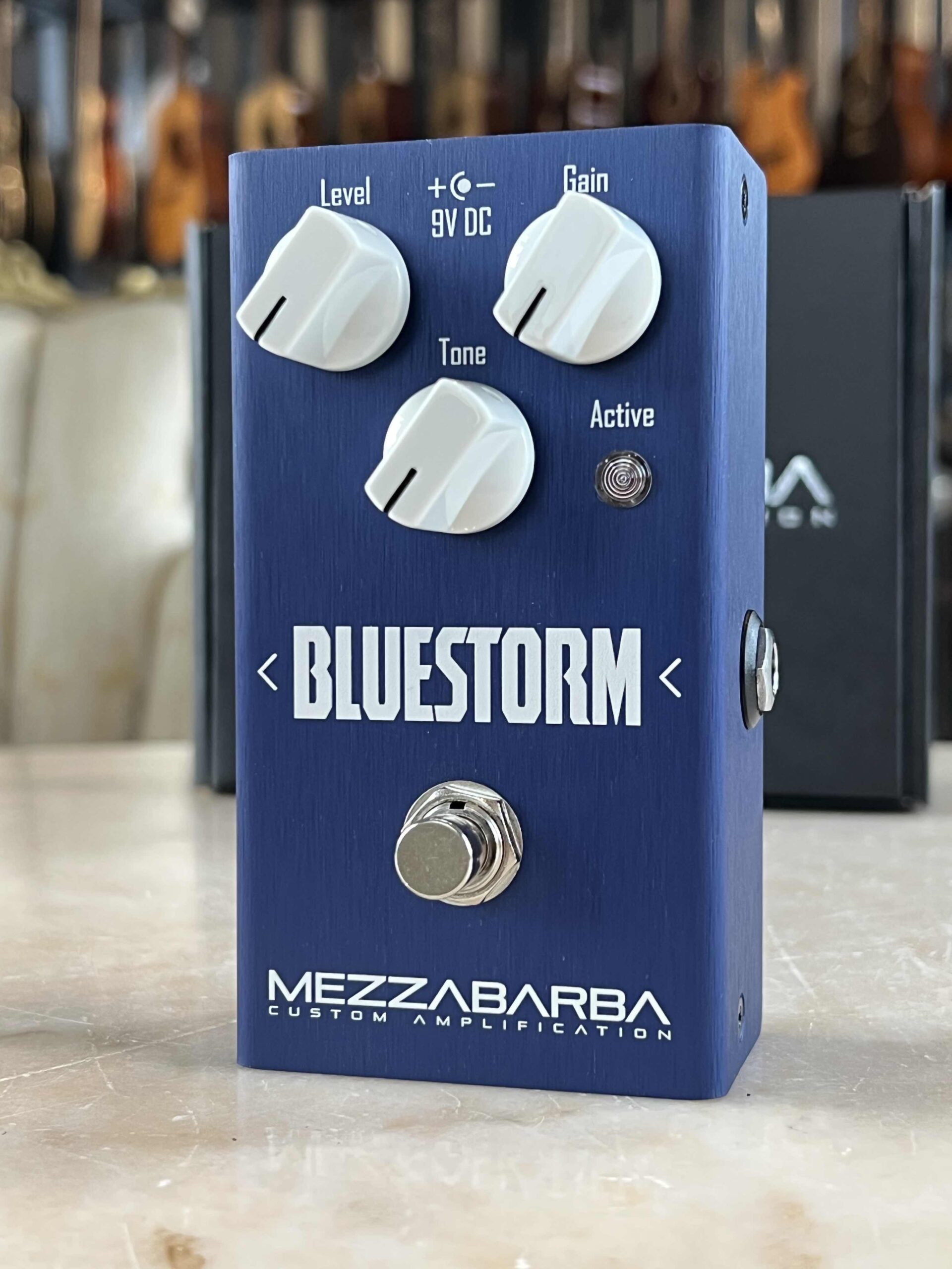 Mezzabarba BlueStorm - Overdrive / Distortion - Eric Steckel Signature Pedal