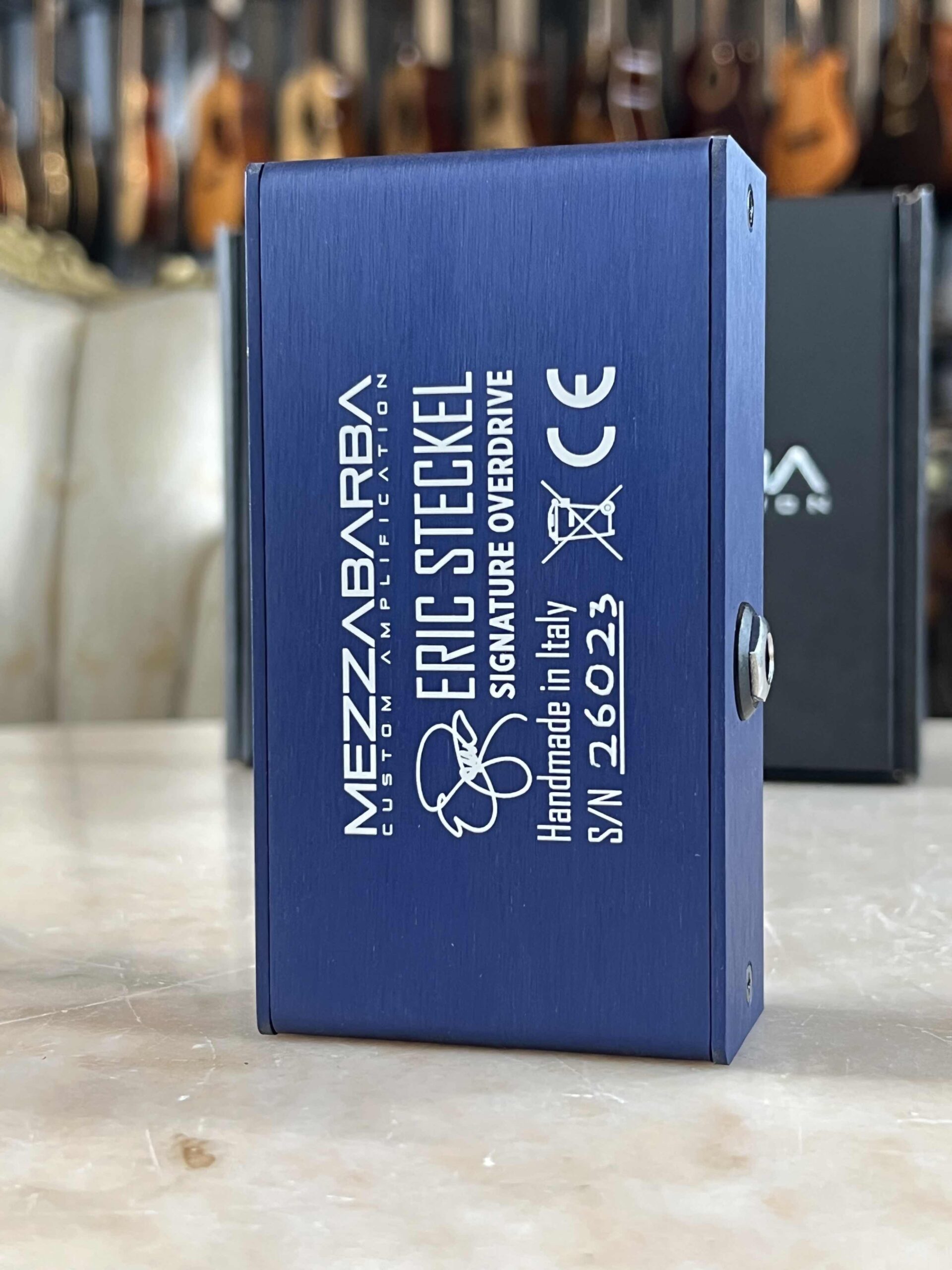 Mezzabarba BlueStorm - Overdrive / Distortion - Eric Steckel Signature Pedal - immagine 2