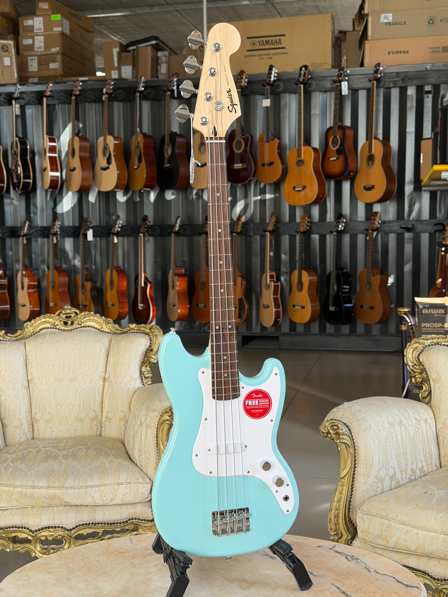 SQUIER Sonic Bronco Bass LRL DPB