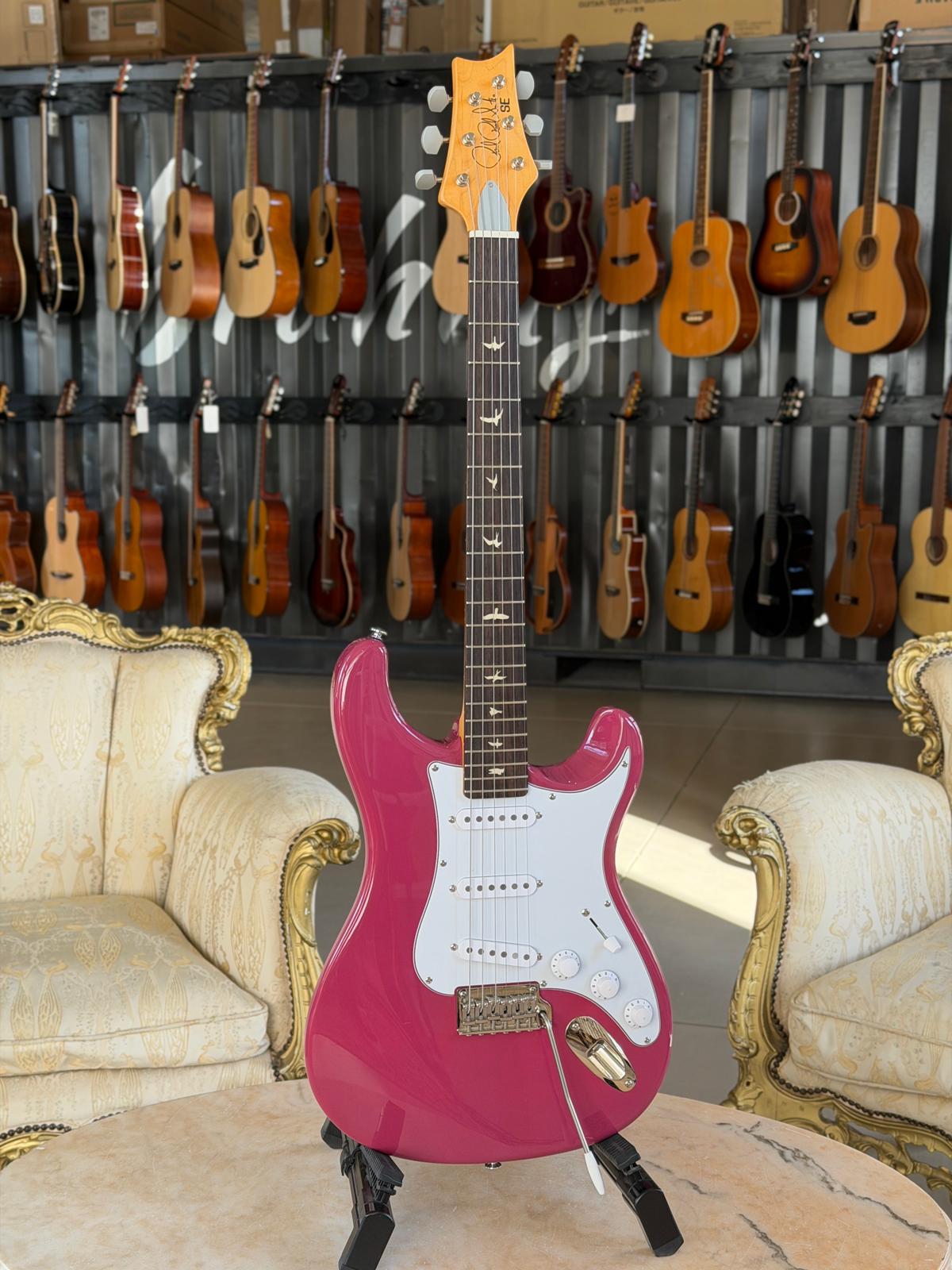 PRS SE Silver Sky RW Dragon Fruit