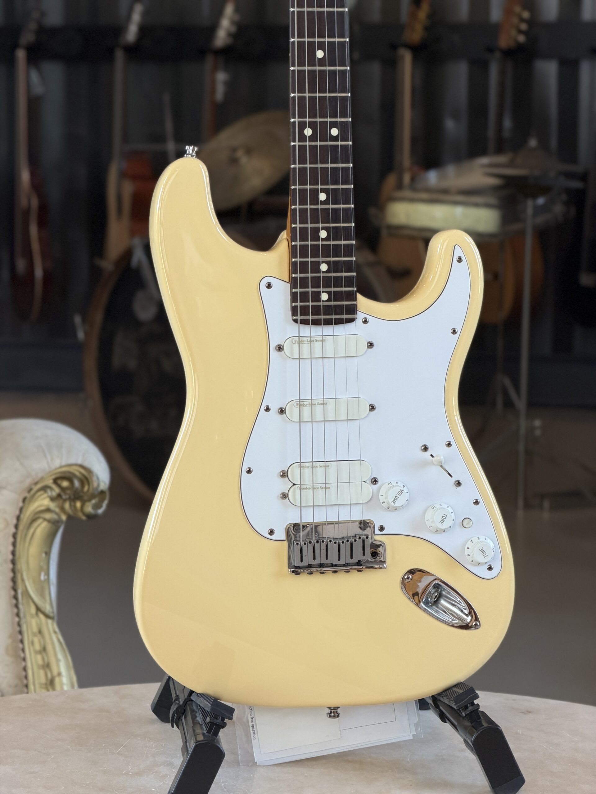 FENDER 1991 Jeff Beck Signature Stratocaster 1993 - Vintage White - immagine 2