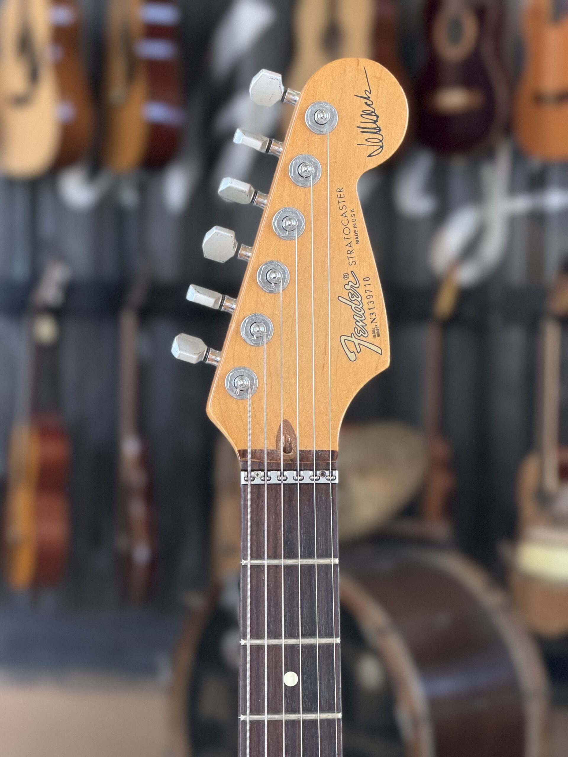 FENDER 1991 Jeff Beck Signature Stratocaster 1993 - Vintage White - immagine 3