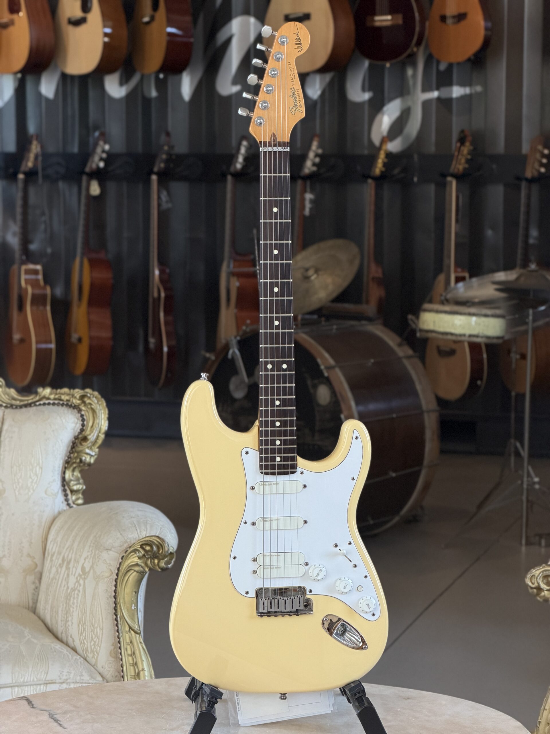 FENDER 1991 Jeff Beck Signature Stratocaster 1993 - Vintage White - immagine 6