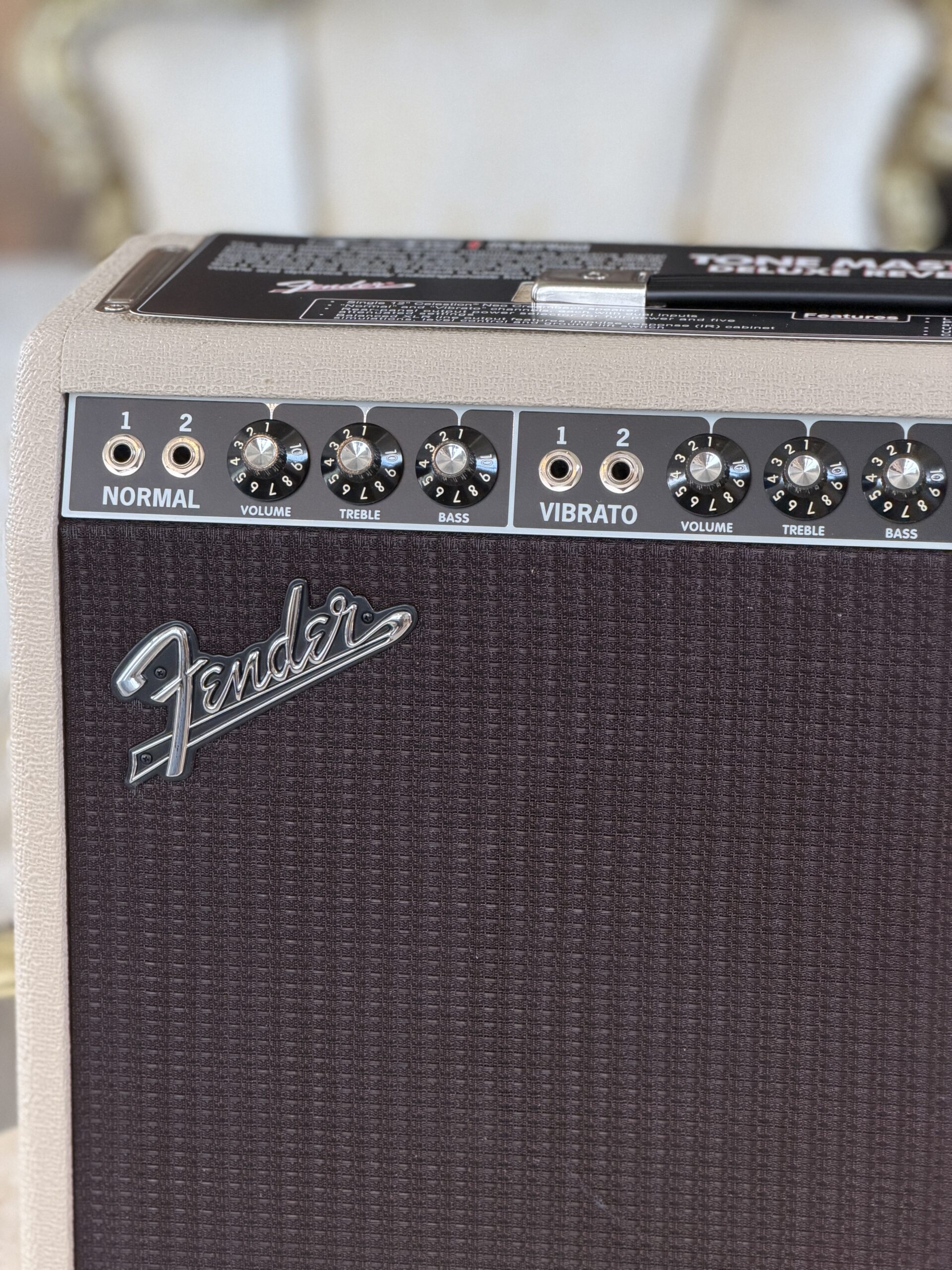 Fender Deluxe Reverb Blonde - immagine 2