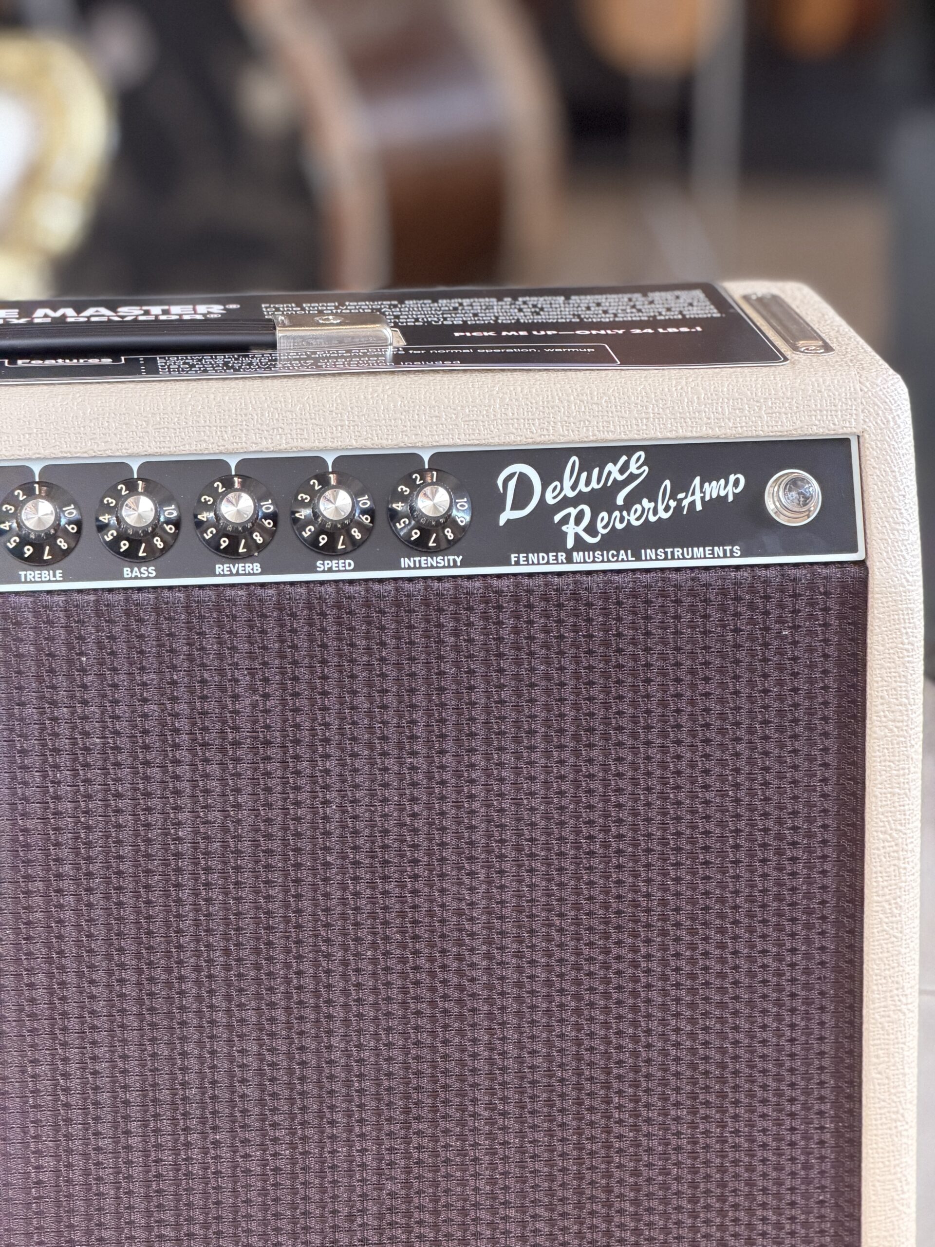 Fender Deluxe Reverb Blonde - immagine 3