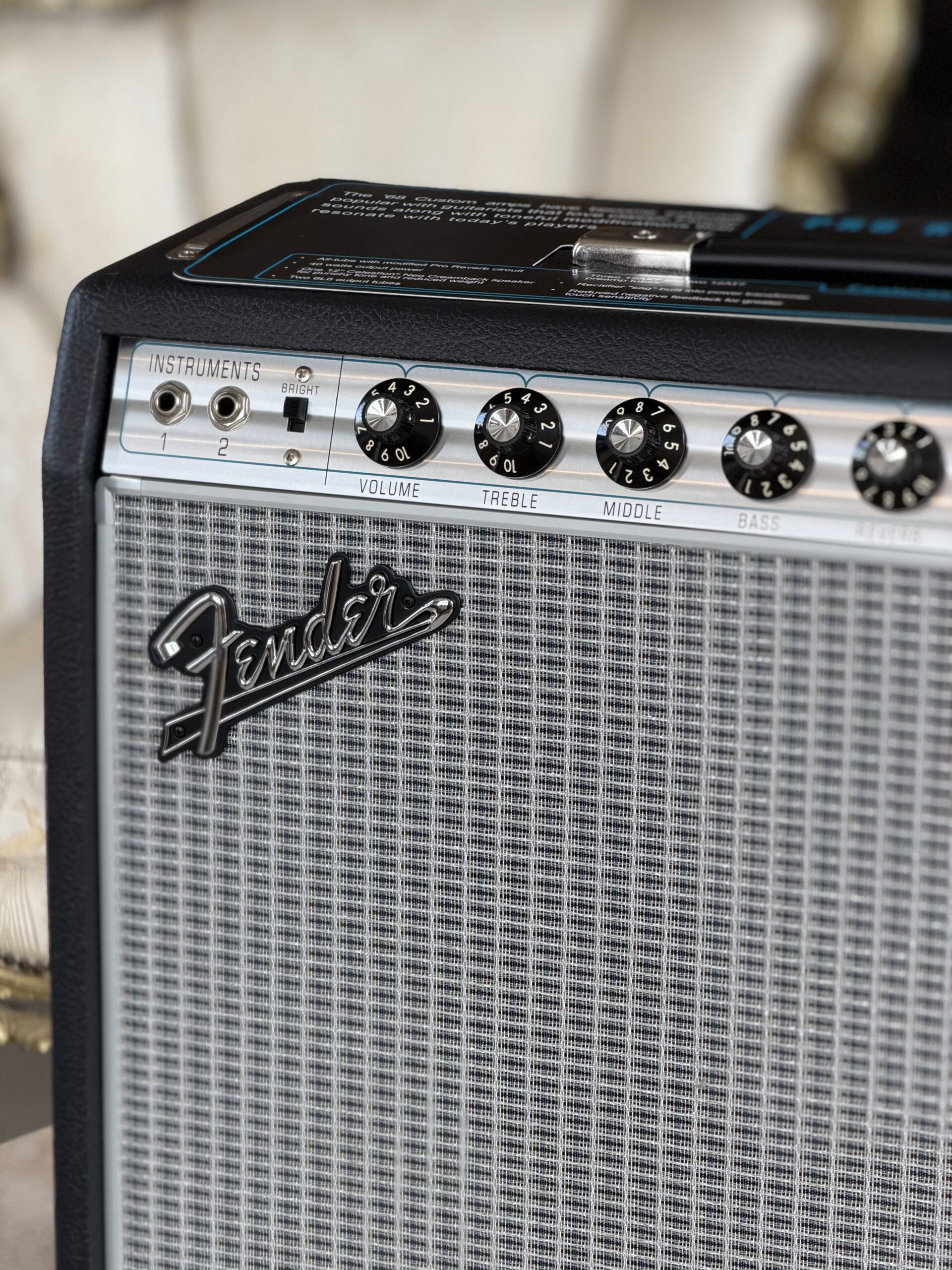 FENDER 68 CUSTOM PRO REVERB - immagine 2