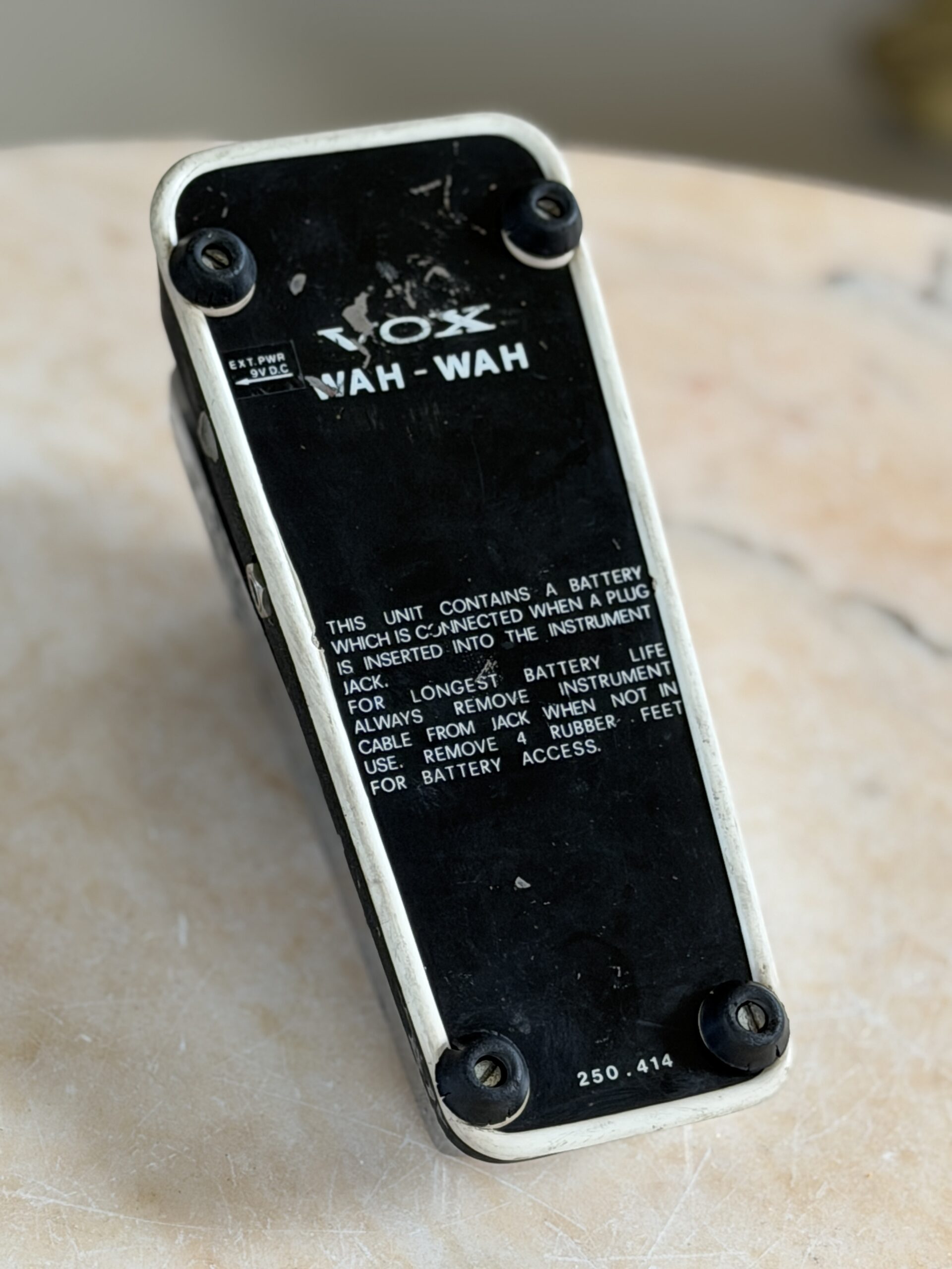 VOX Wah-Wah Vintage Made in Italy 250.414 – 1970s - immagine 3