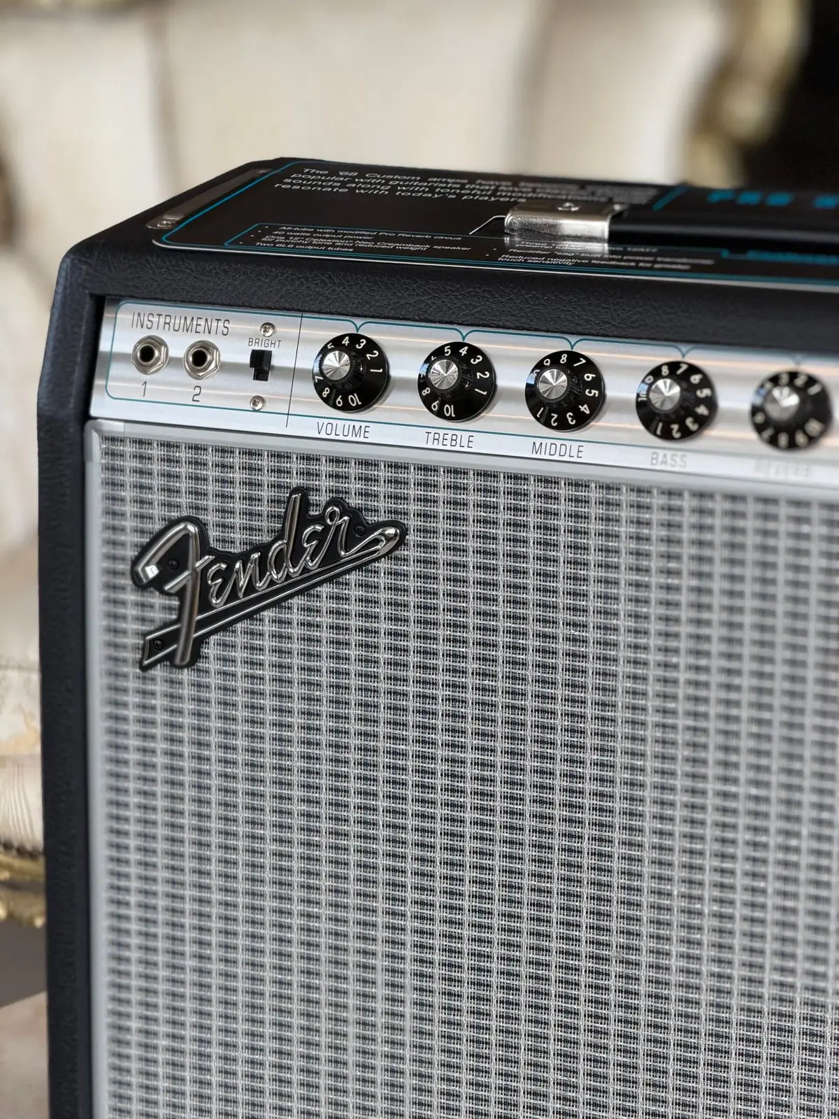 FENDER 68 CUSTOM PRO REVERB - immagine 3