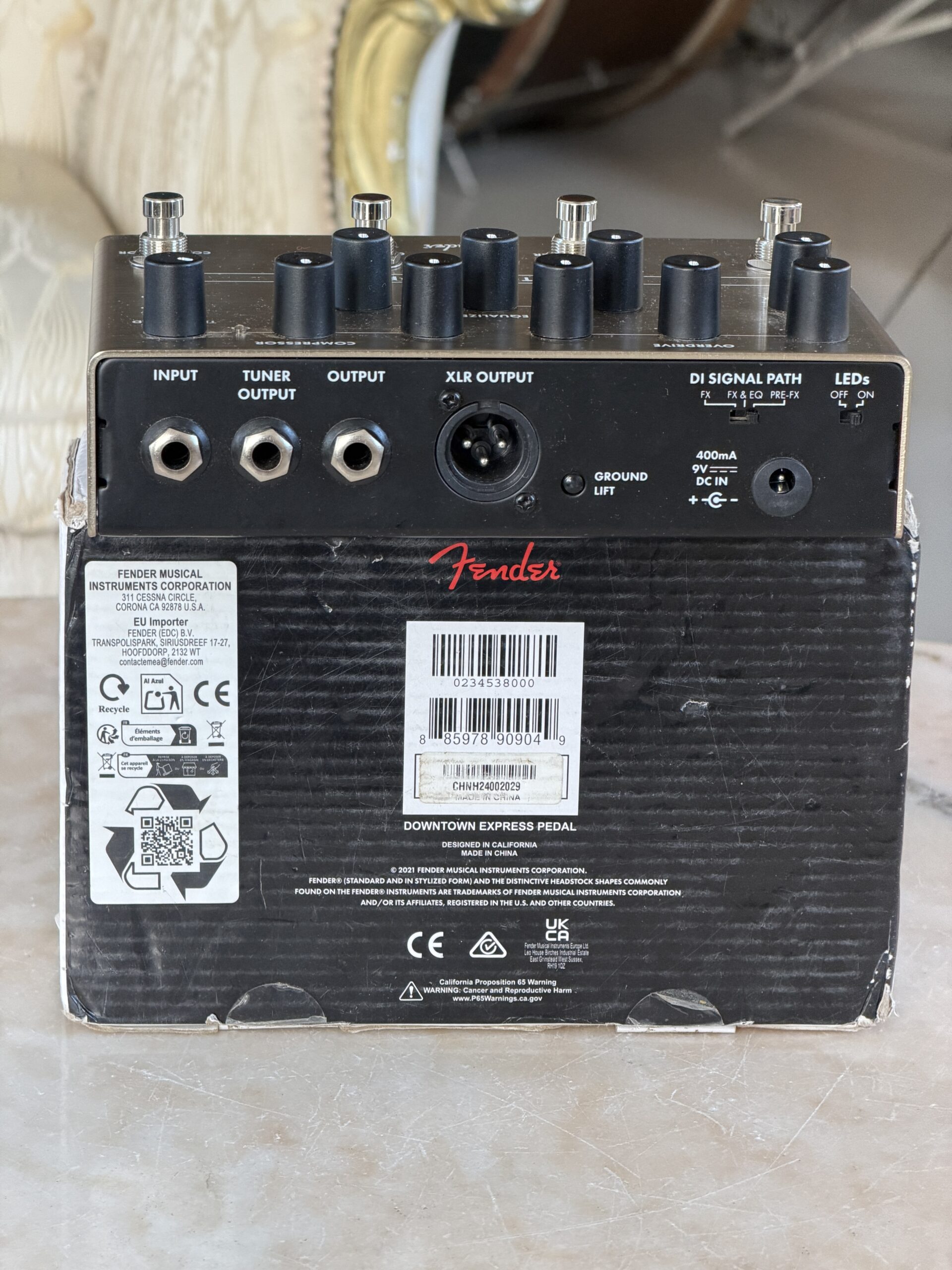 FENDER Downtown Express Bass Multi Effect Pedal - immagine 2