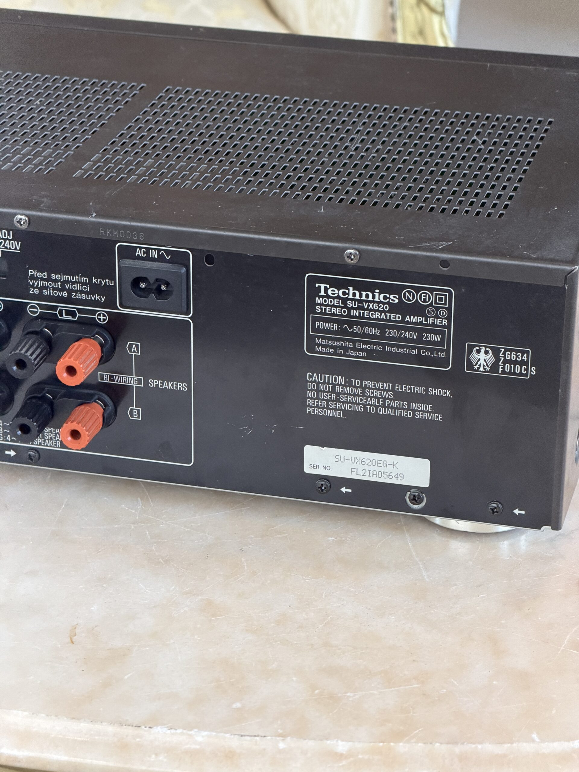 TECHNICS SU-VX620 + Telecomando - immagine 6