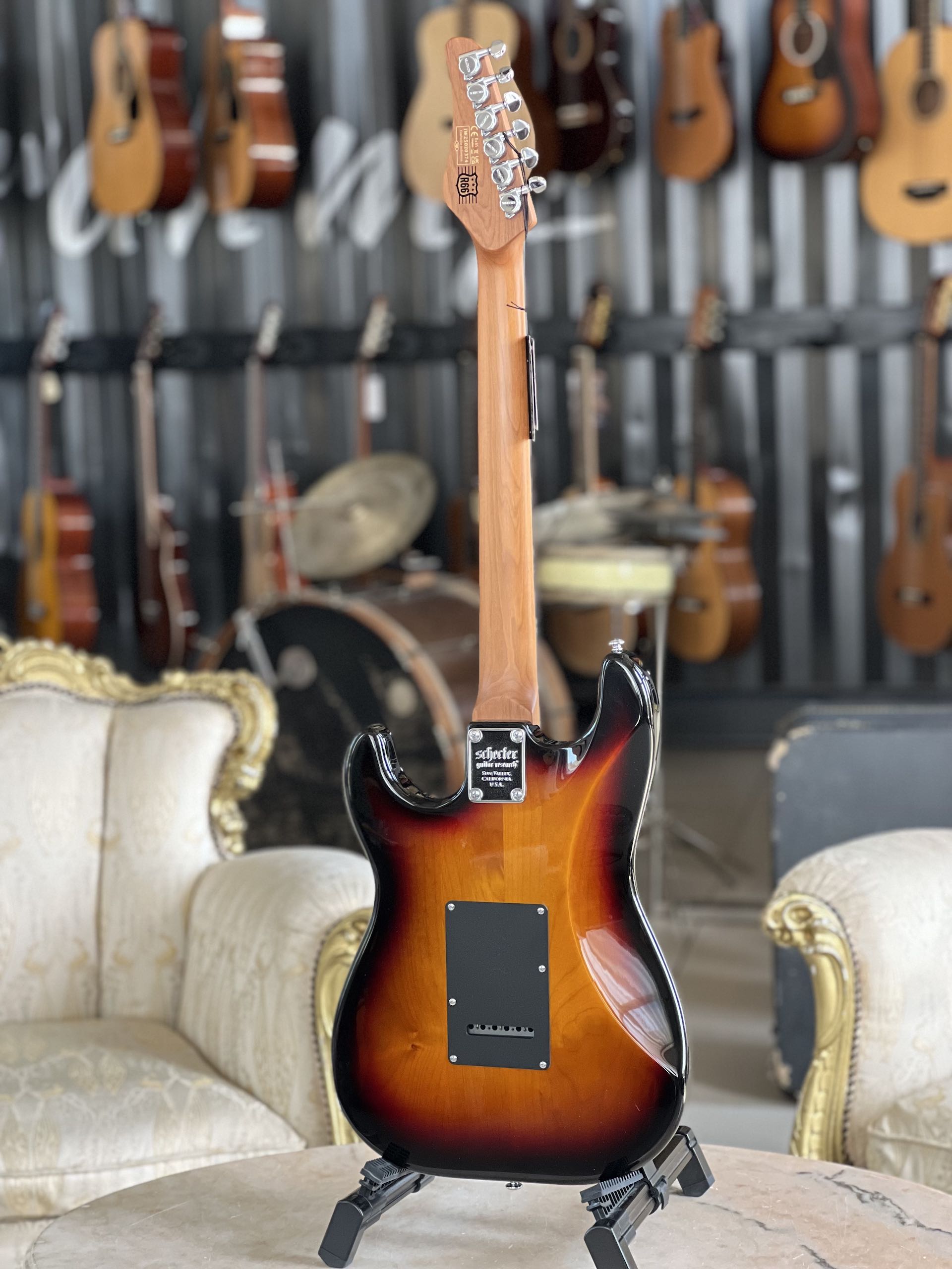 SCHECTER Route 66 Williams HSS 3-Tone Sunburst - immagine 9