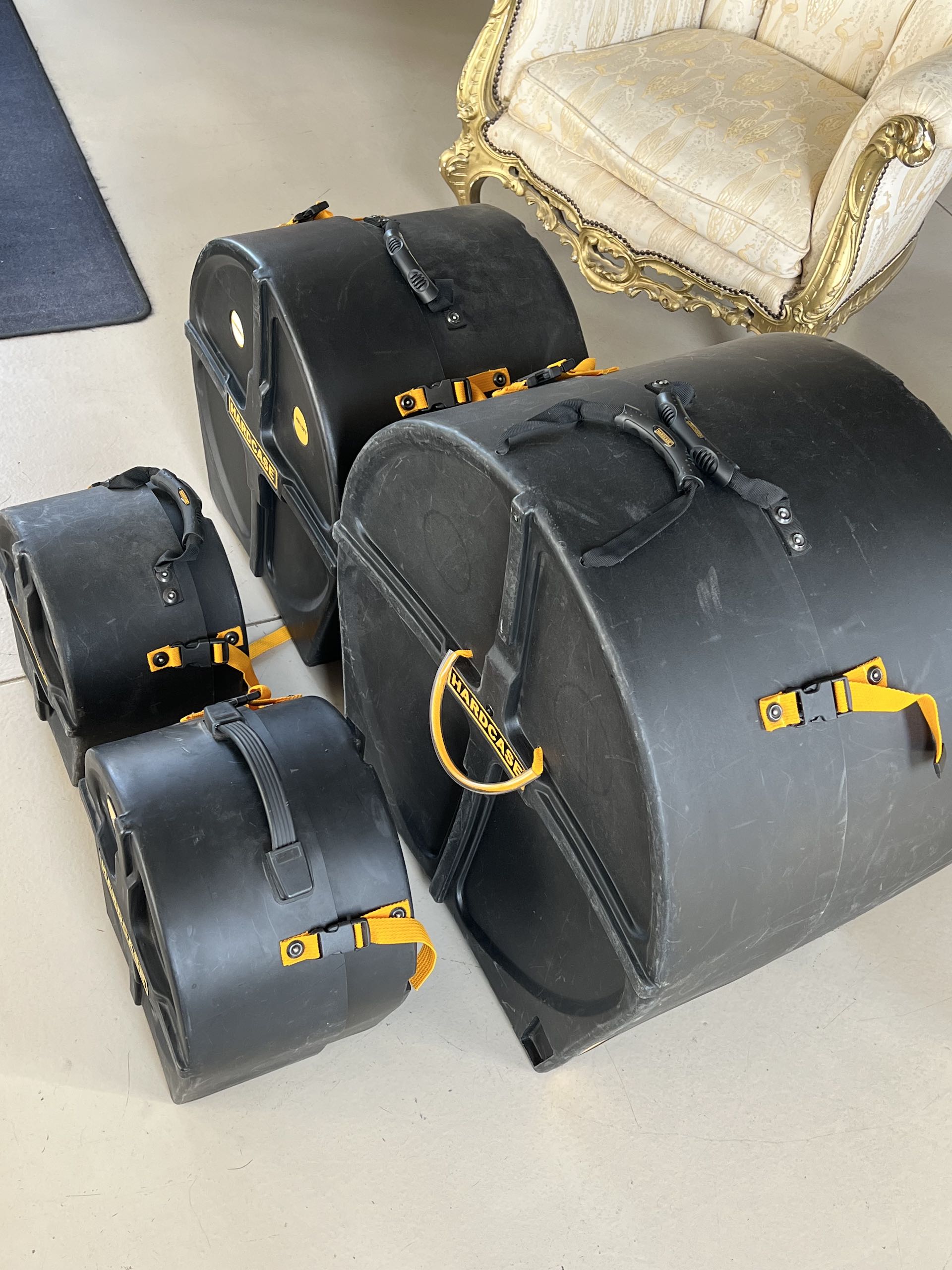 HARDCASE Drum Case Set 22/10/12/16 - immagine 2