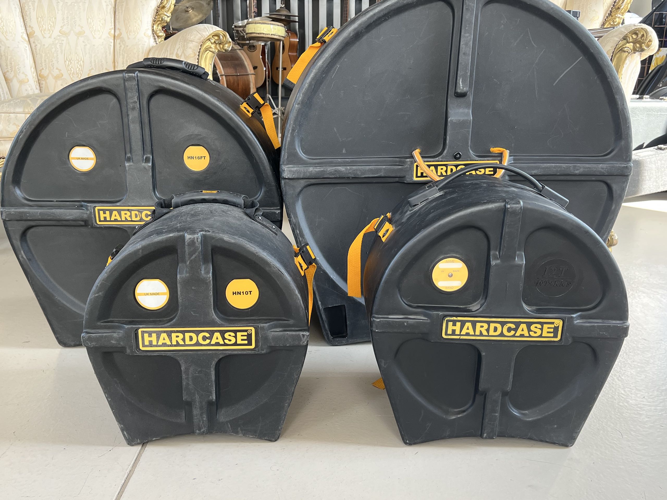 HARDCASE Drum Case Set 22/10/12/16 - immagine 3