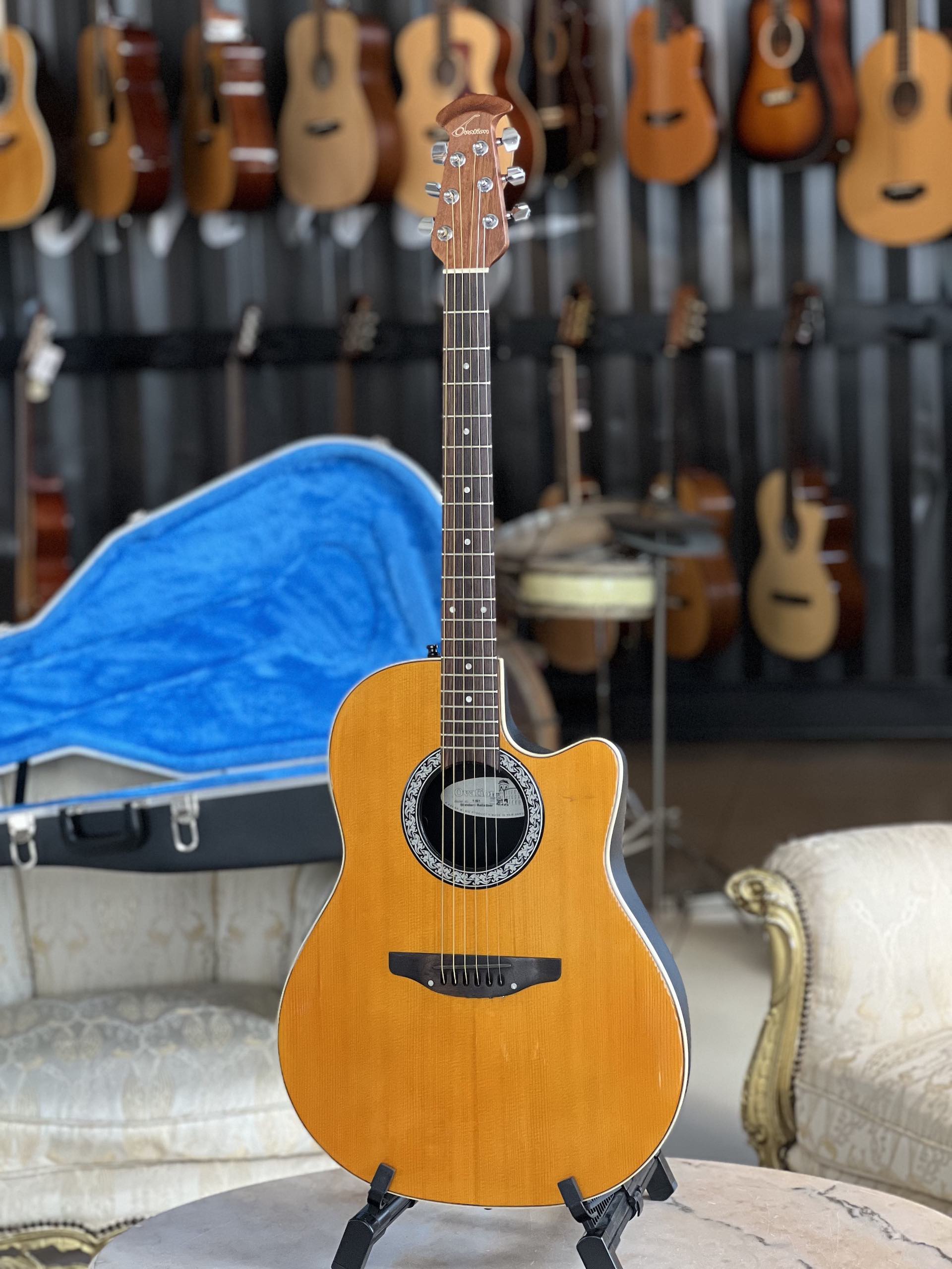 Ovation 1861 Standard Balladeer - 1994 Natural