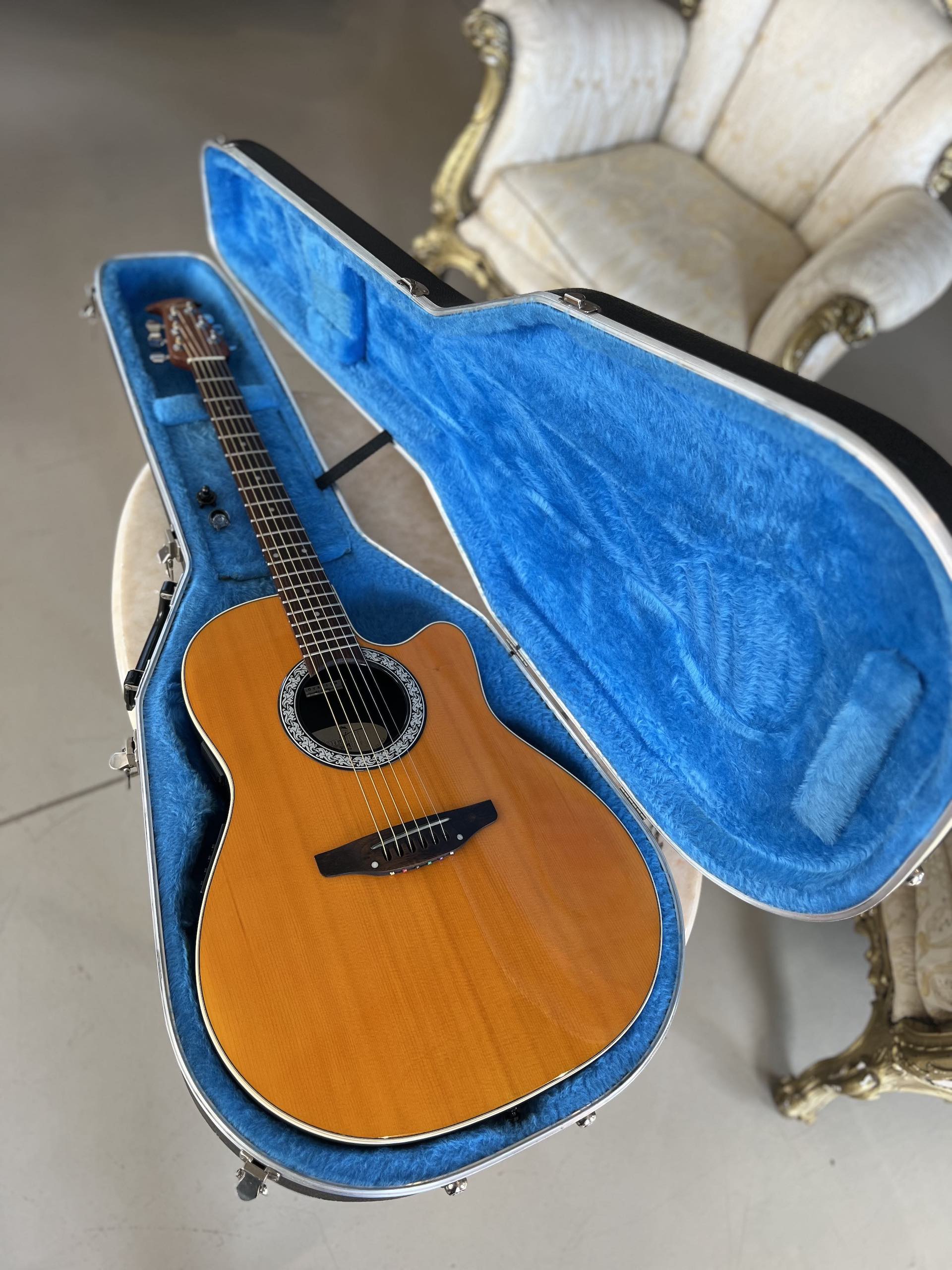Ovation 1861 Standard Balladeer - 1994 Natural - immagine 12