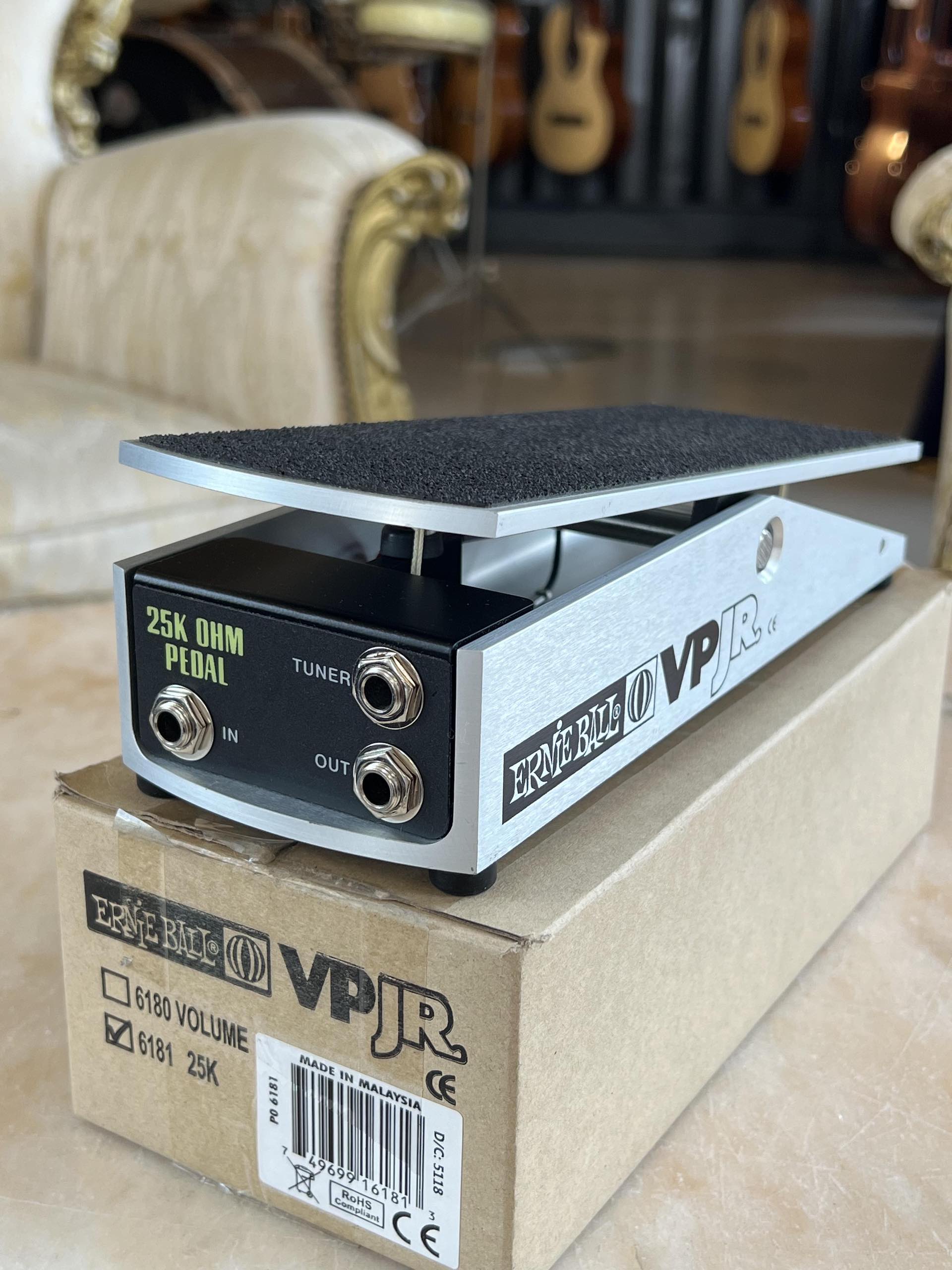 ERNIE BALL 6181 VP JR 25k Volume Pedal