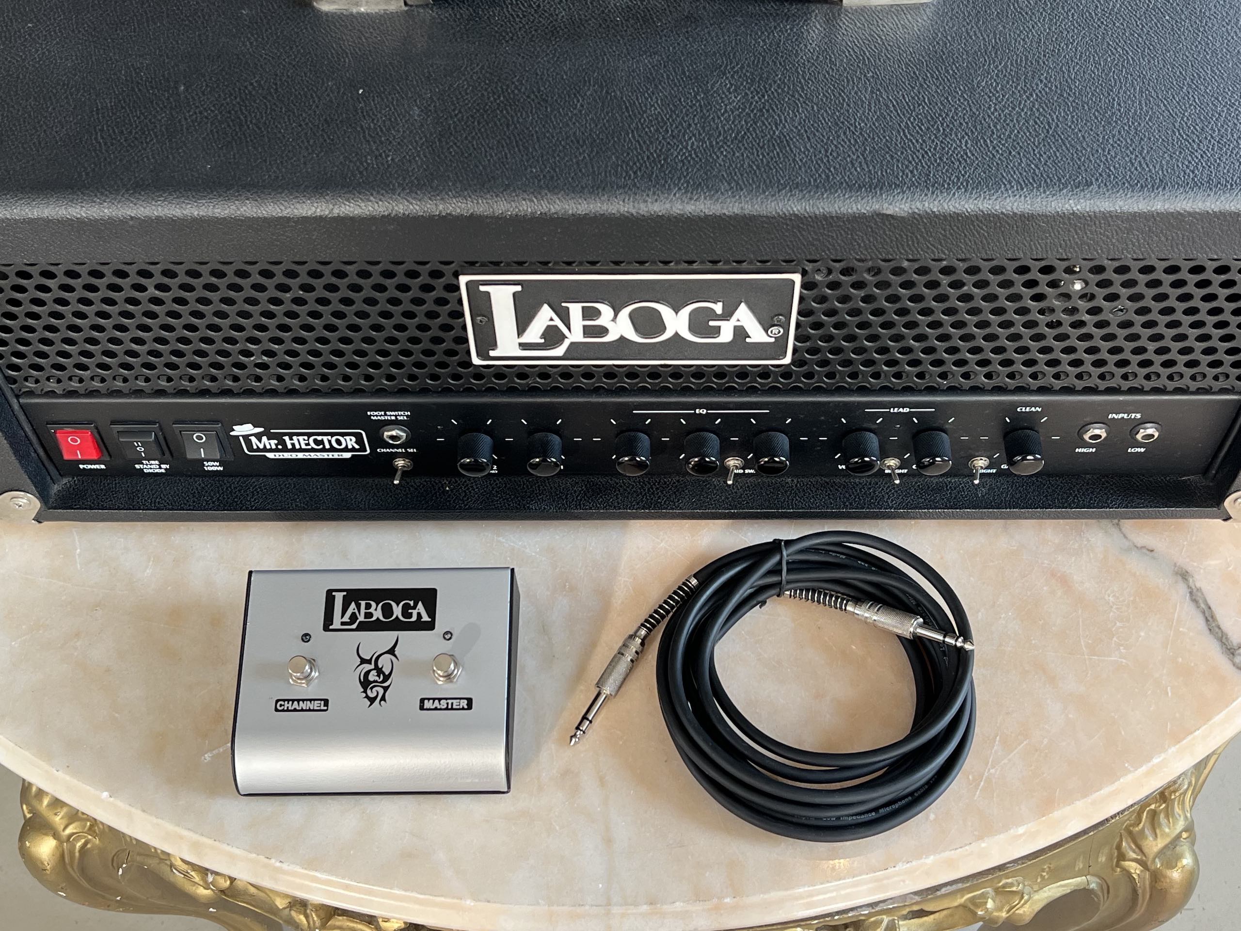 Laboga Mr. Hector Duo Master MKIII – 100/50W All-Tube High-Gain Head – Made in Poland - immagine 2