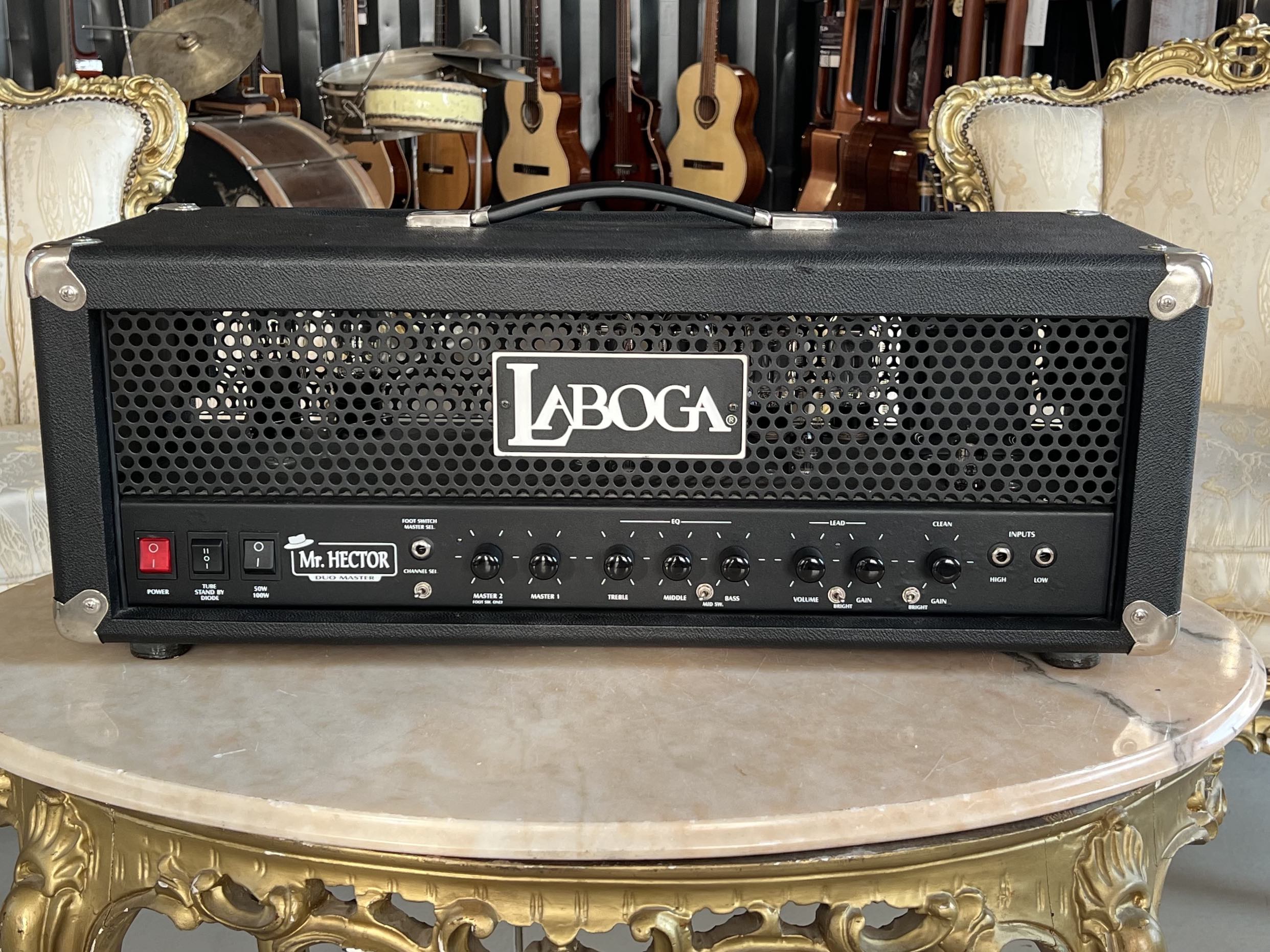 Laboga Mr. Hector Duo Master MKIII – 100/50W All-Tube High-Gain Head – Made in Poland - immagine 3
