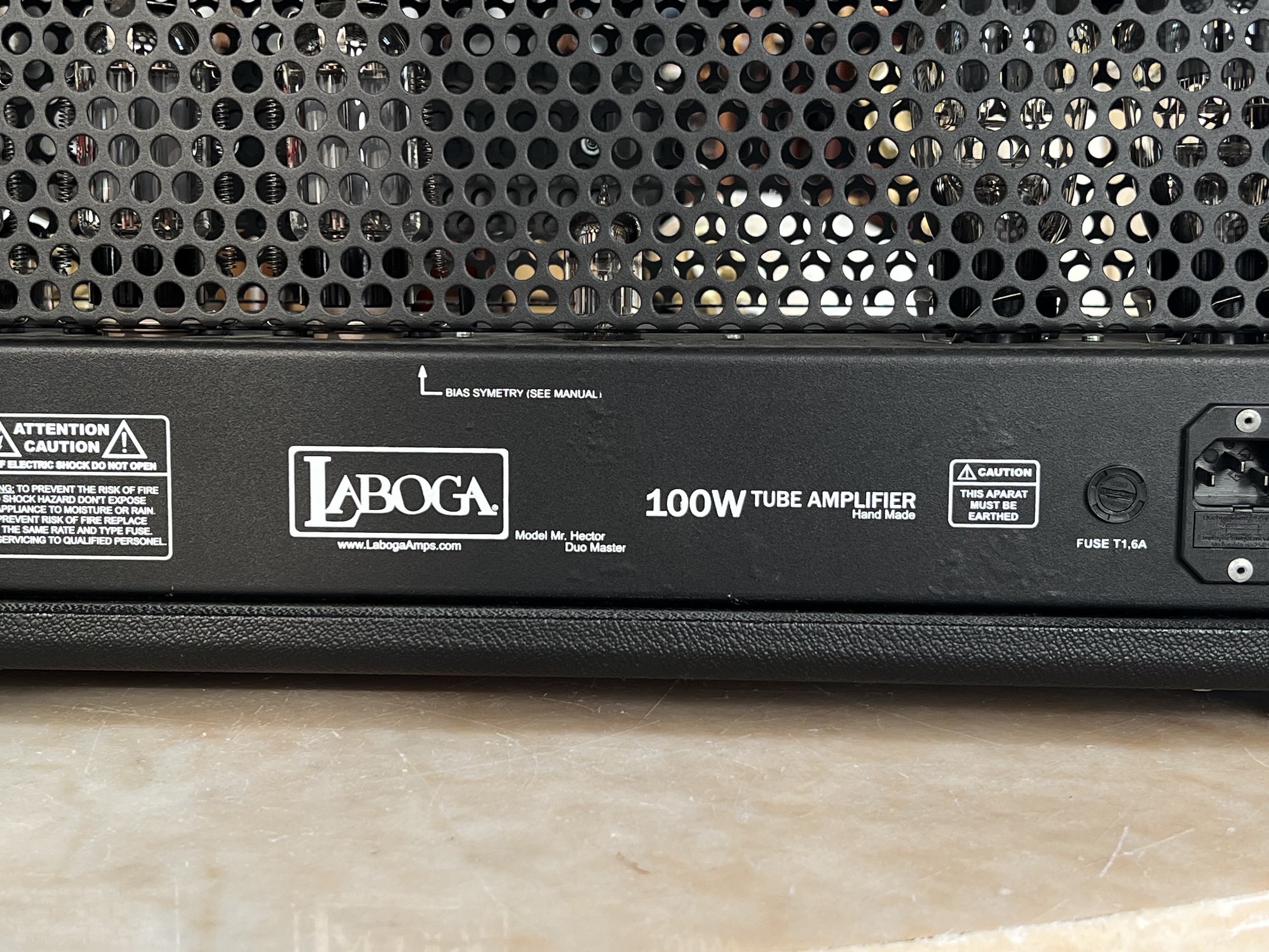 Laboga Mr. Hector Duo Master MKIII – 100/50W All-Tube High-Gain Head – Made in Poland - immagine 8