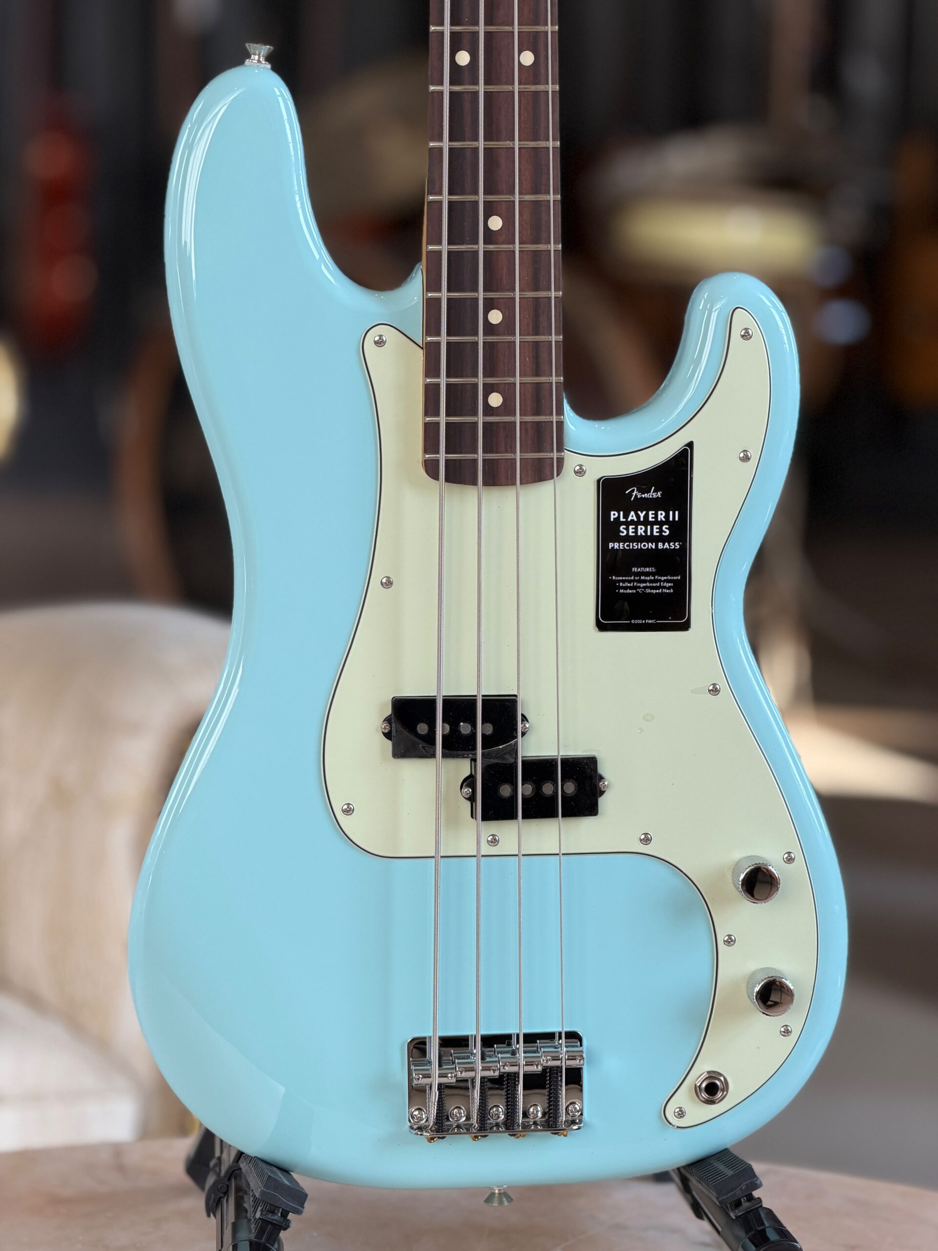 Fender 75th Anniversary Player II Precision Bass - Daphne Blue - immagine 2