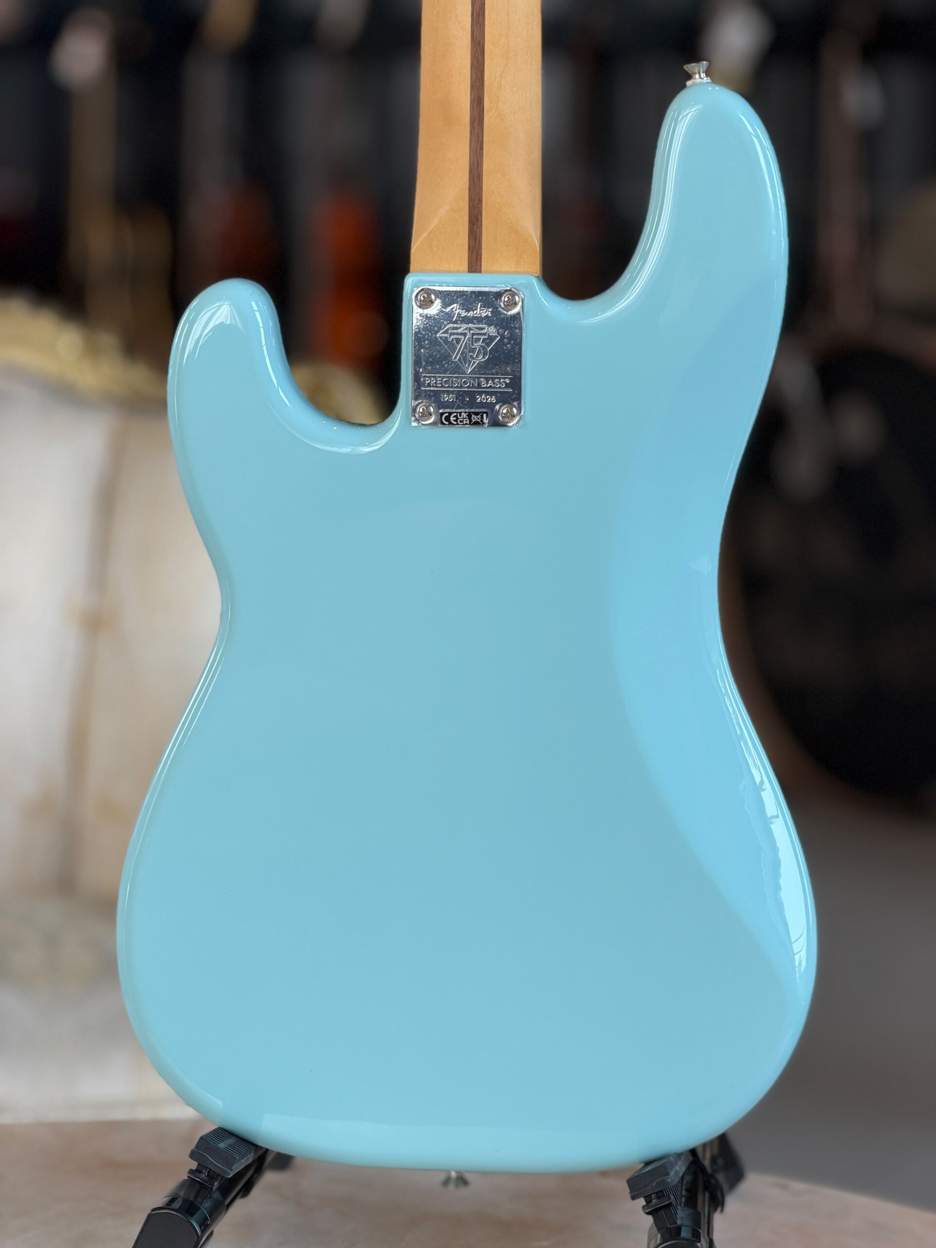 Fender 75th Anniversary Player II Precision Bass - Daphne Blue - immagine 4