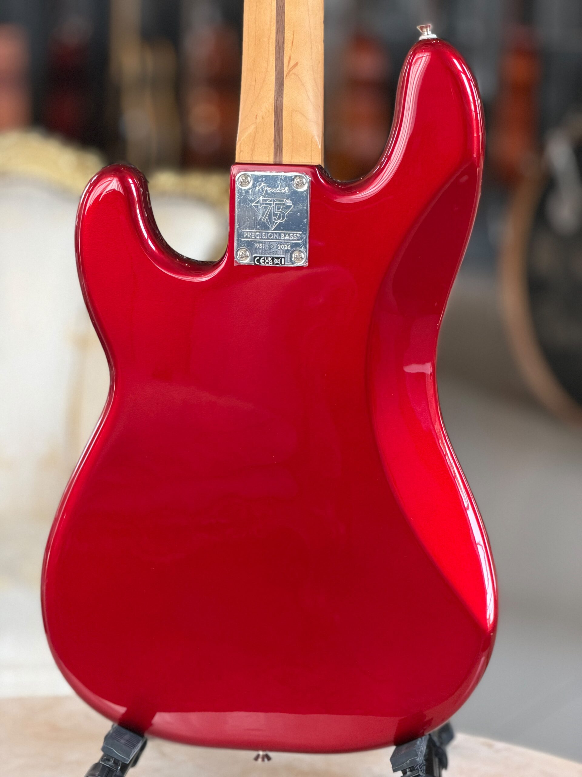 Fender 75th Anniversary Player II Precision Bass - Candy Apple Red - immagine 4