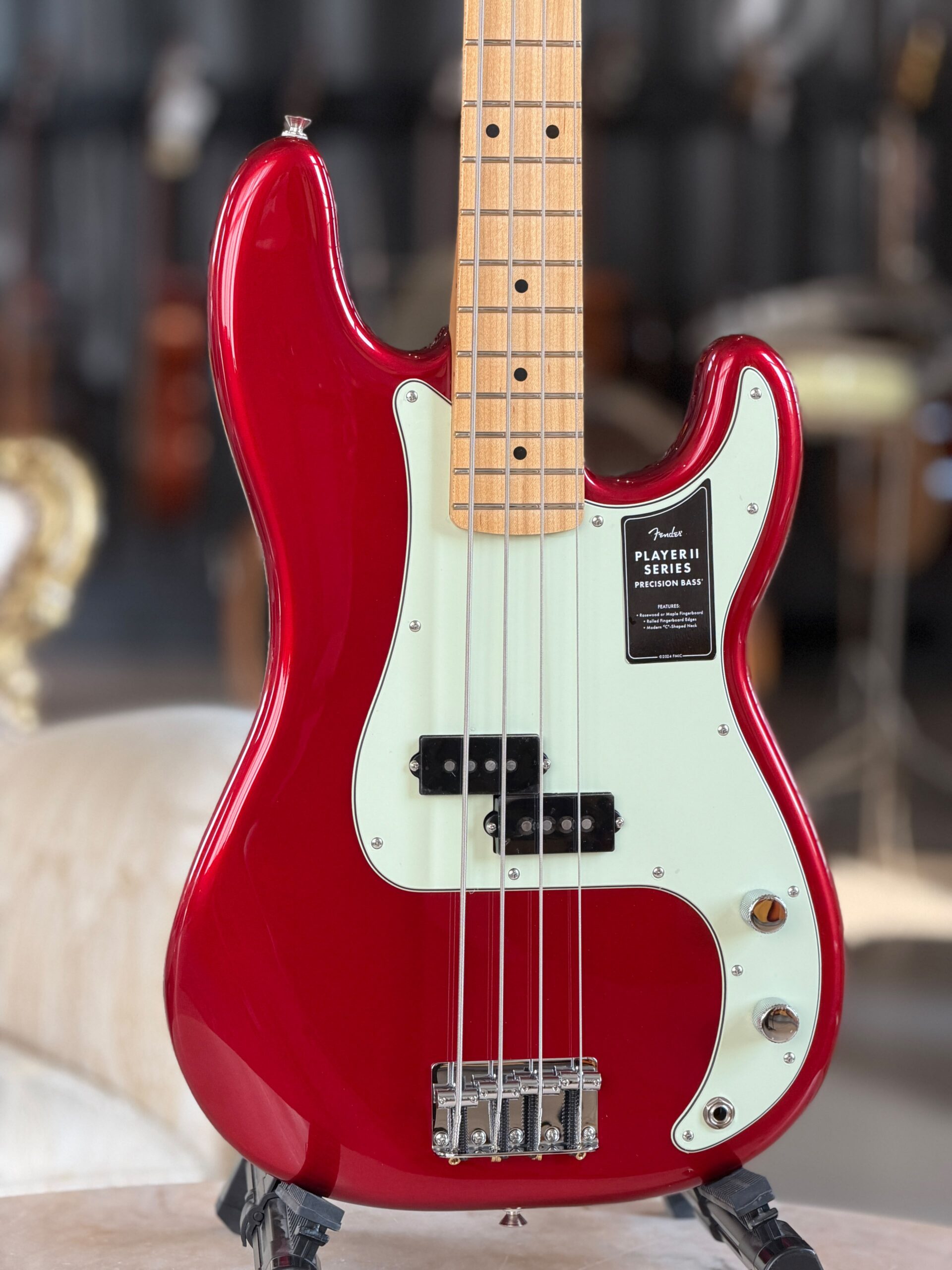 Fender 75th Anniversary Player II Precision Bass - Candy Apple Red - immagine 2