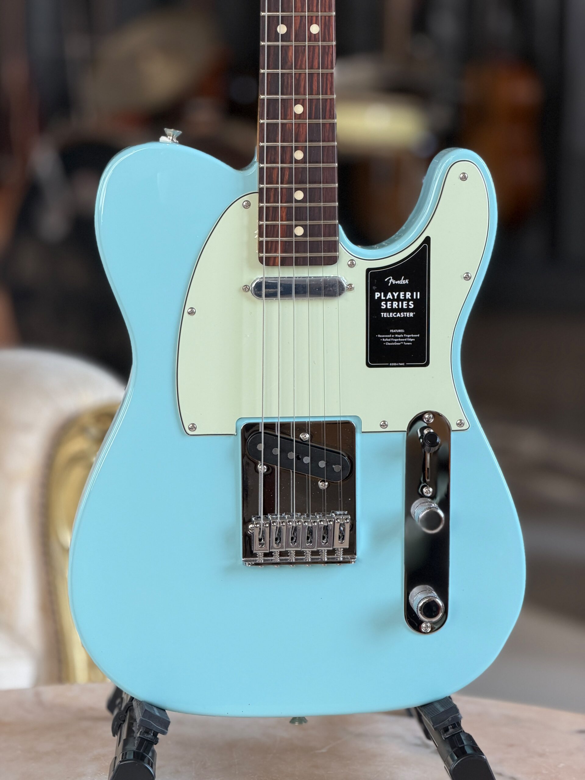 Fender 75th Anniversary Player II Telecaster - Daphne Blue - immagine 2