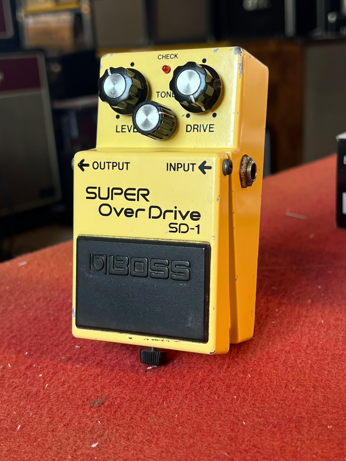 BOSS SD-1 Super OverDrive (Black Label Made in Taiwan) 1988 - 1997