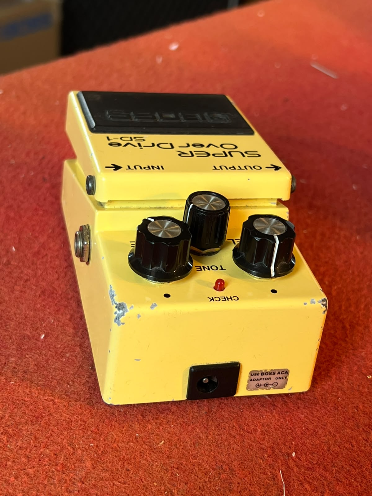 BOSS SD-1 Super OverDrive (Black Label Made in Taiwan) 1988 - 1997 - immagine 4