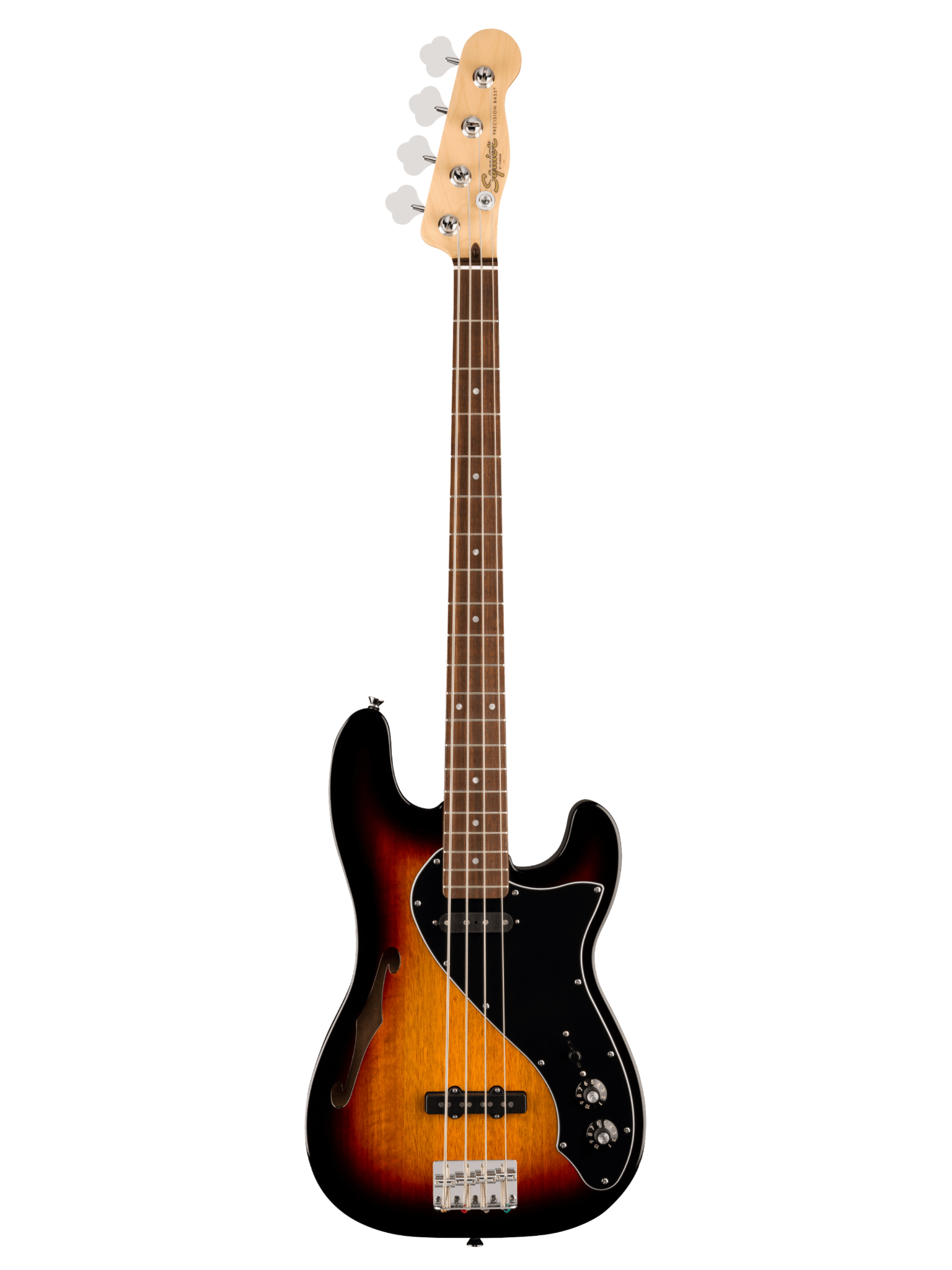 FENDER Squier Paranormal Precision Bass Thinline SJ 3-Color Sunburst PREORDER
