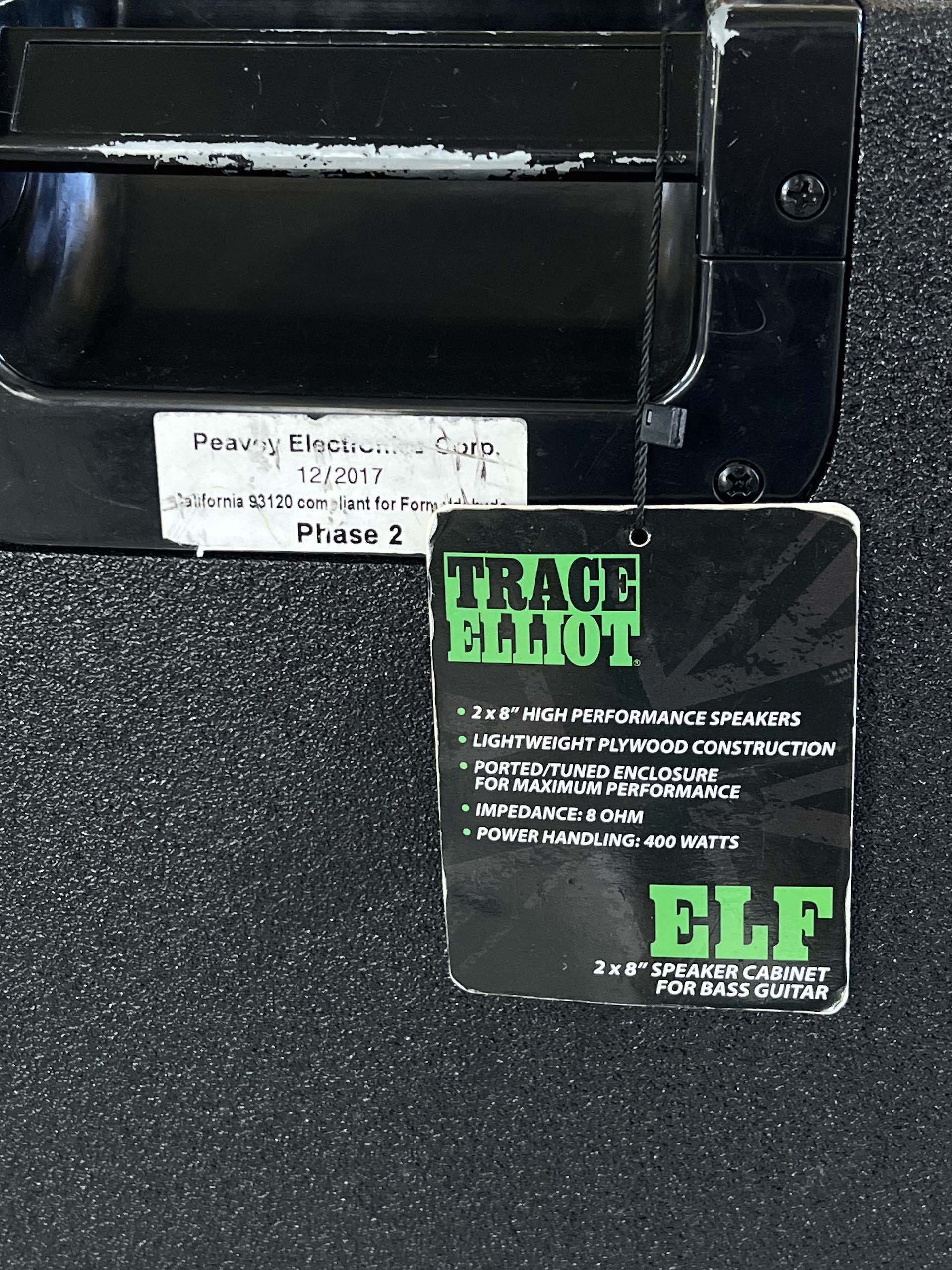 Trace Elliot ELF 2x8 Bass Speaker Cabinet 8 Ohm 400 Watts - immagine 6