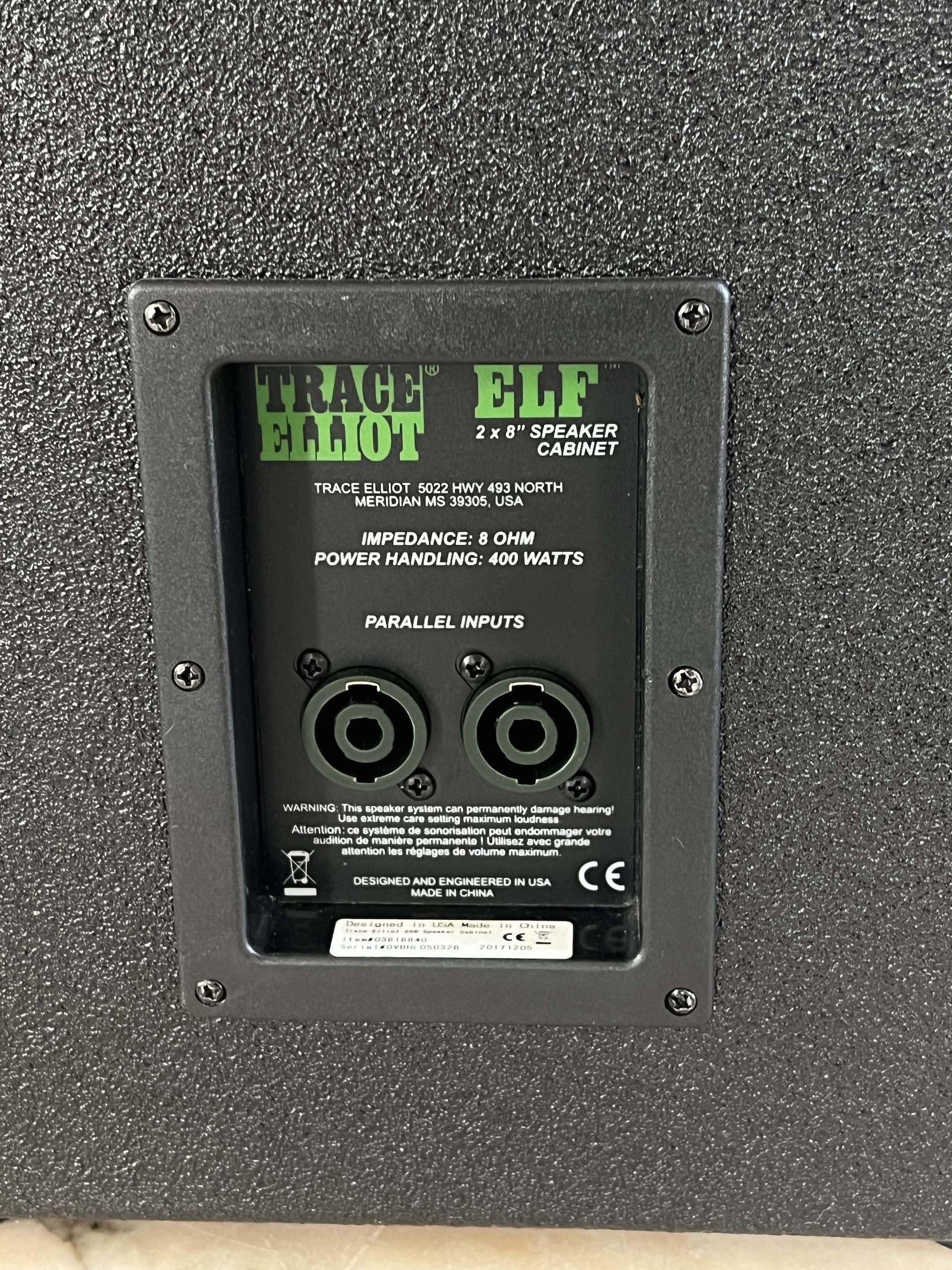 Trace Elliot ELF 2x8 Bass Speaker Cabinet 8 Ohm 400 Watts - immagine 7