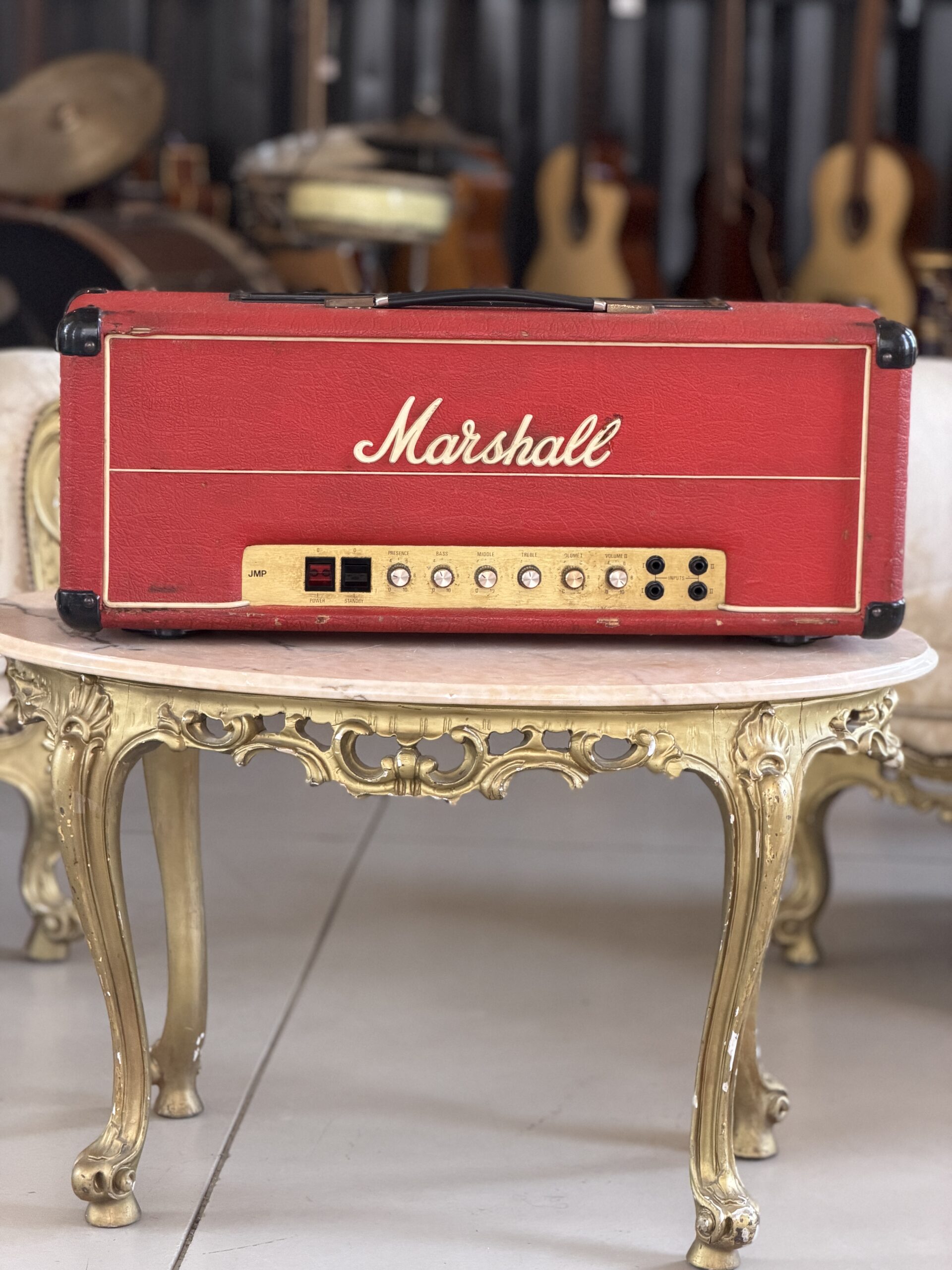 Marshall JMP SuperBass 100w anno 1979 Red Tolex
