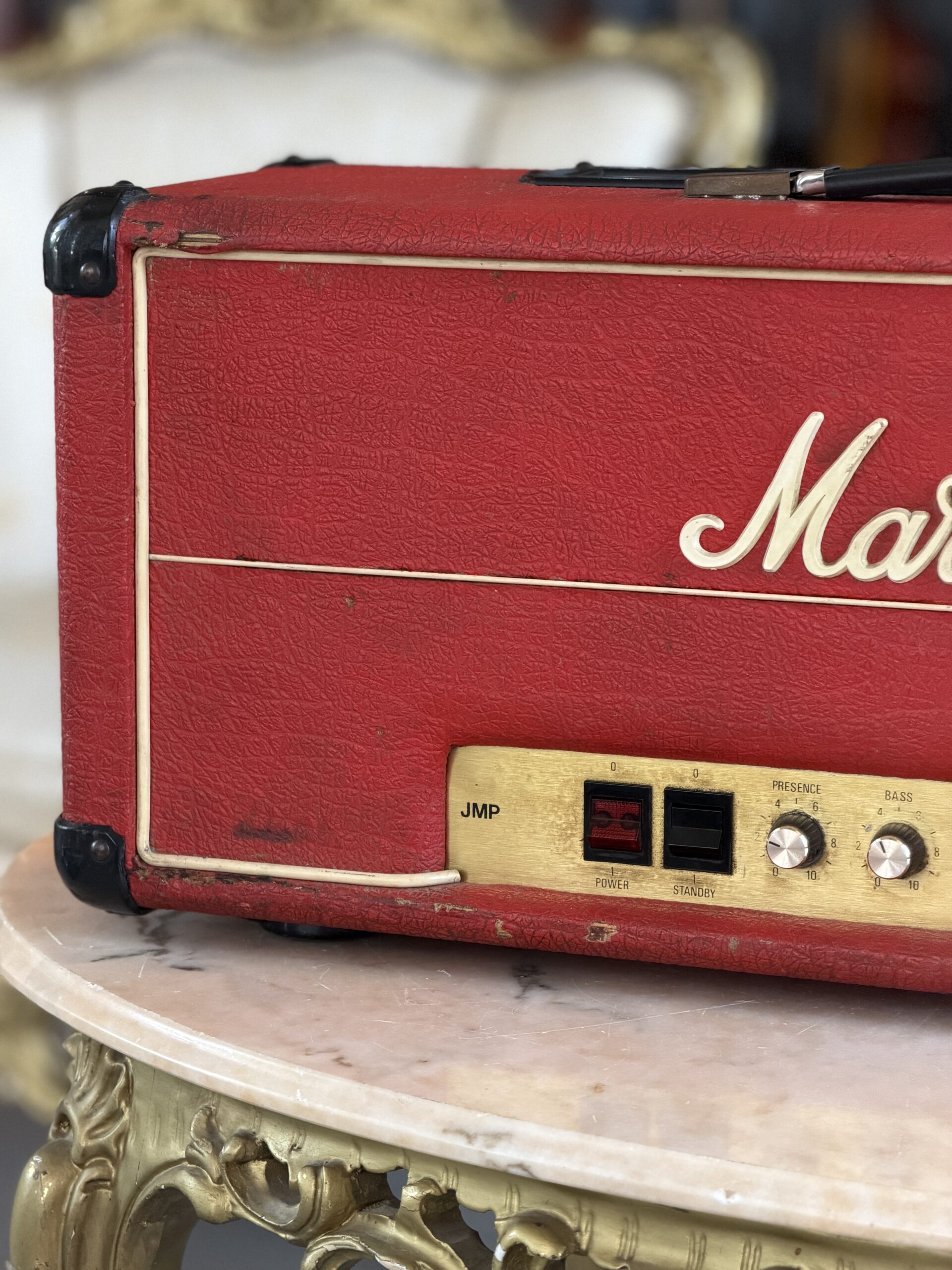Marshall JMP SuperBass 100w anno 1979 Red Tolex - immagine 2