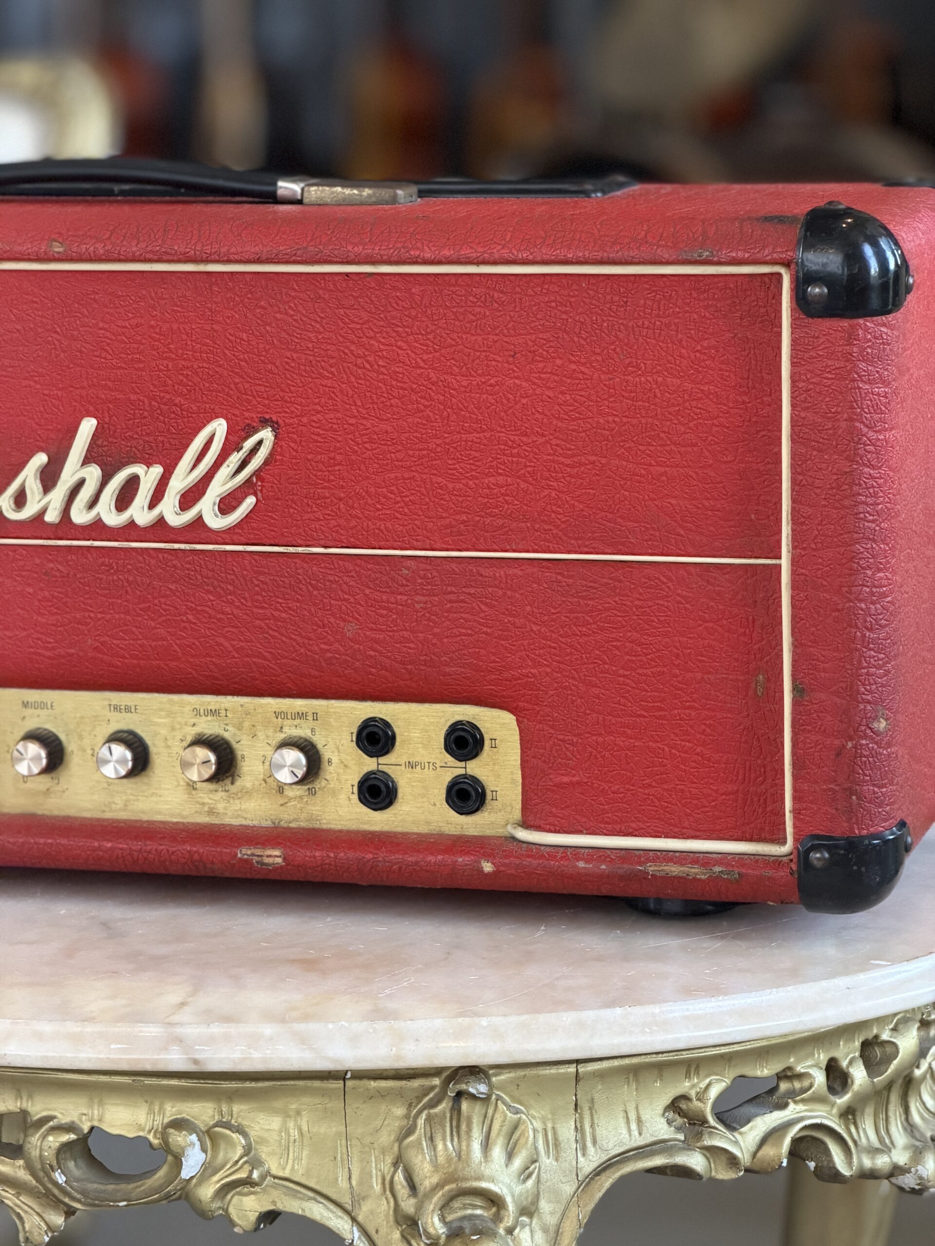 Marshall JMP SuperBass 100w anno 1979 Red Tolex - immagine 3