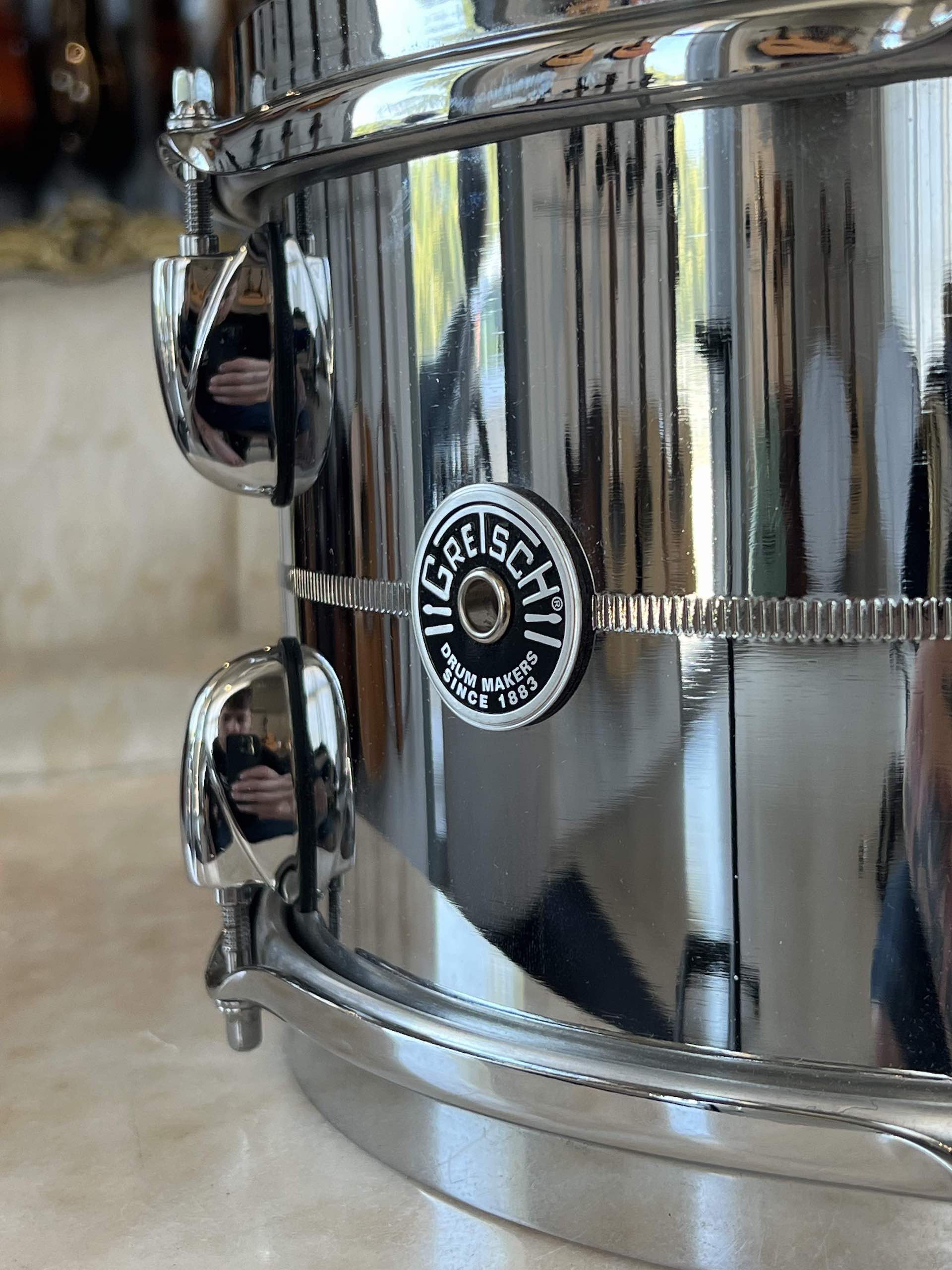 Gretsch Drums 13x7 Brooklyn Chrome/Steel - immagine 2