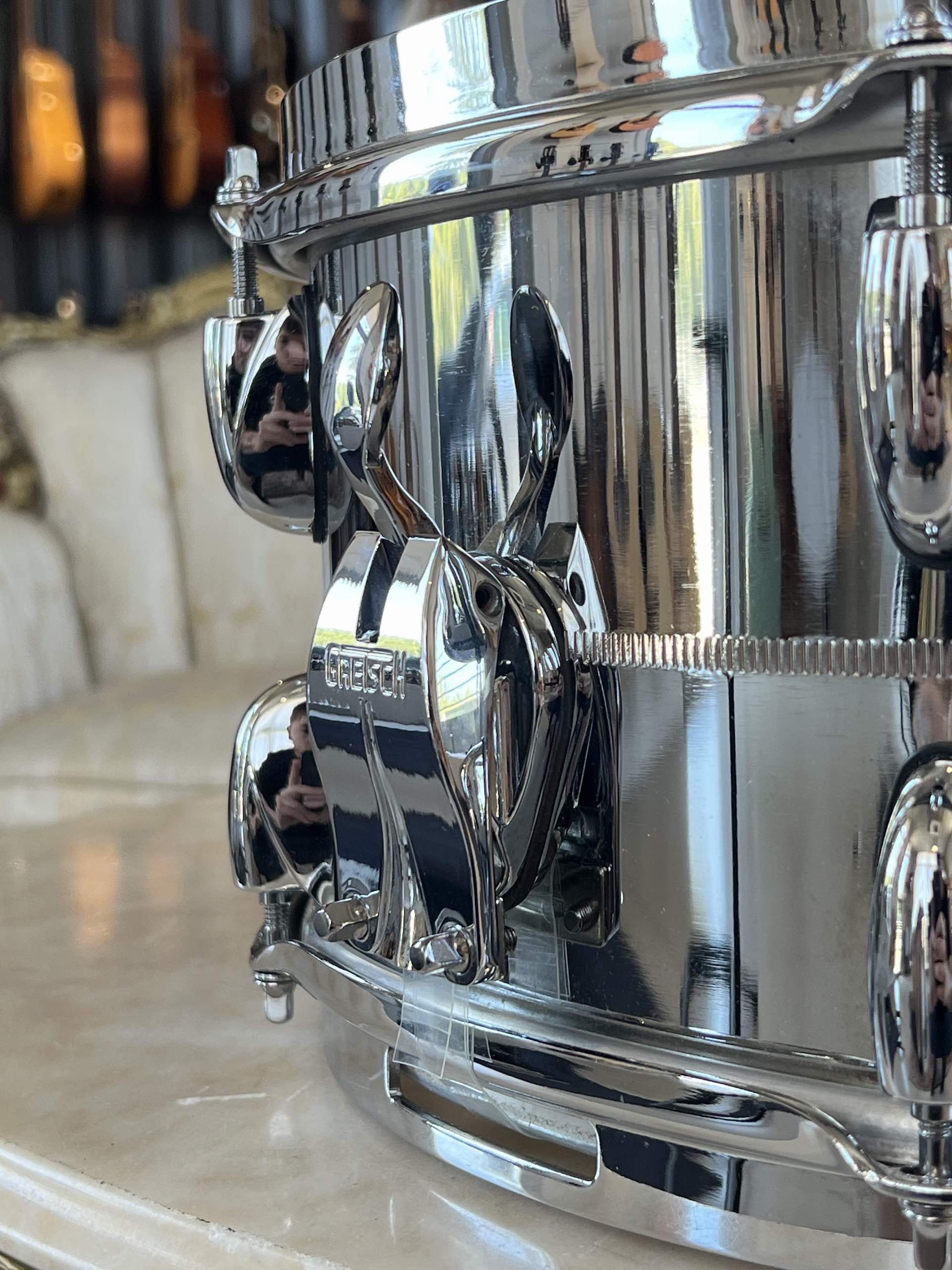 Gretsch Drums 13x7 Brooklyn Chrome/Steel - immagine 3