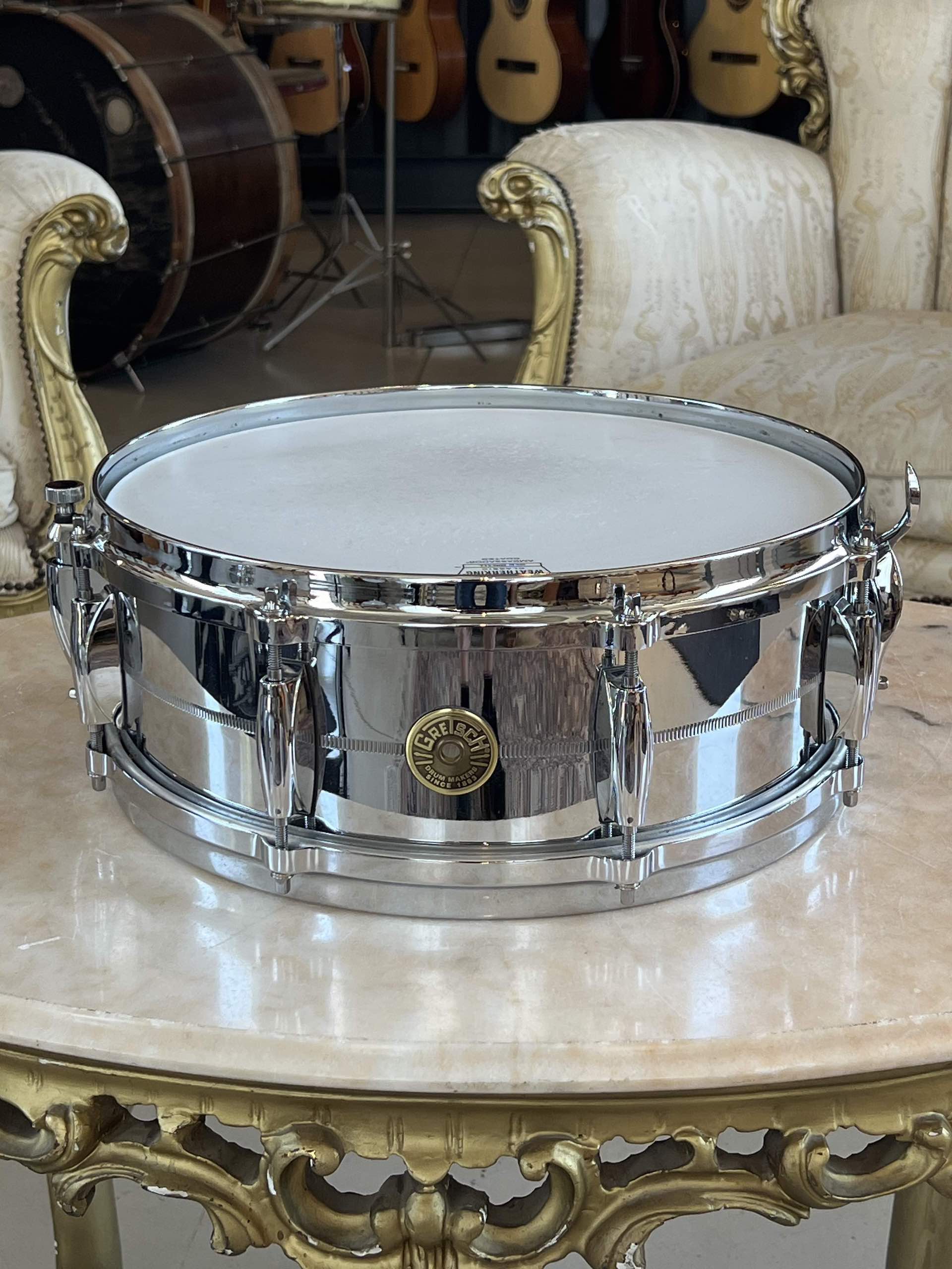 Gretsch Drums Usa Custom 14x05 Chrome over Brass