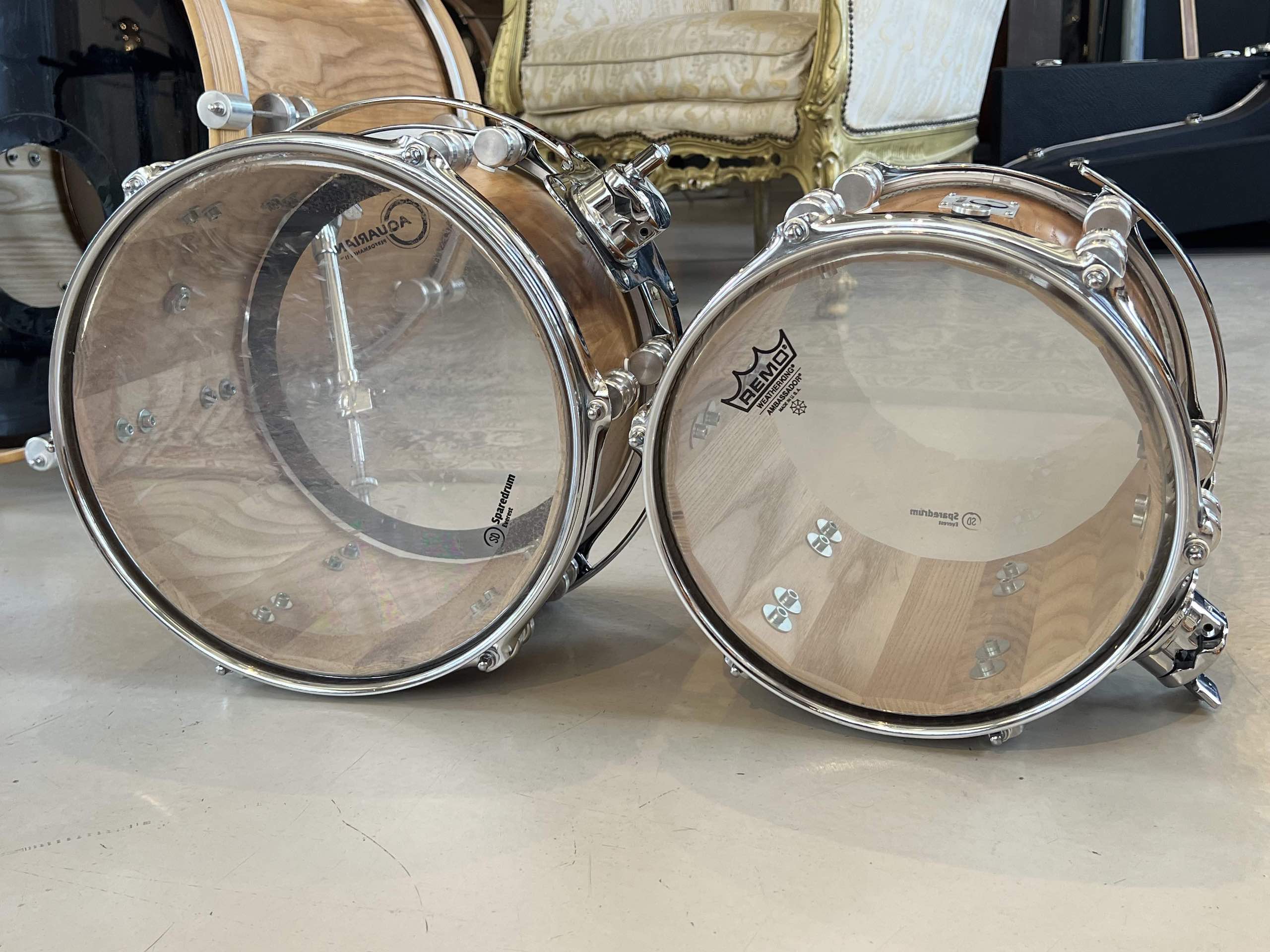 Phonika Drum Kit 22 10 12 16 - Doghe di Frassino - Ash Staves Shells - immagine 7