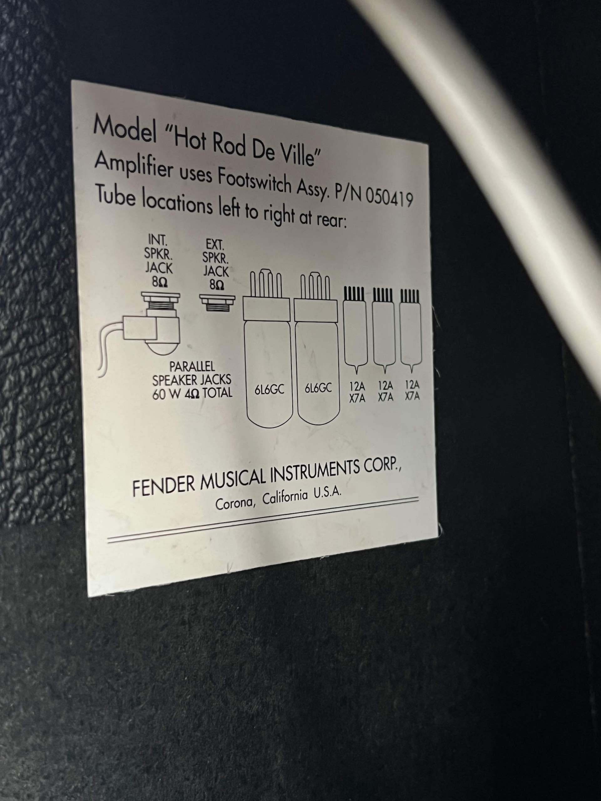 Fender Hot Rod DeVille 410 - PR247 - Made in Mexico - immagine 7