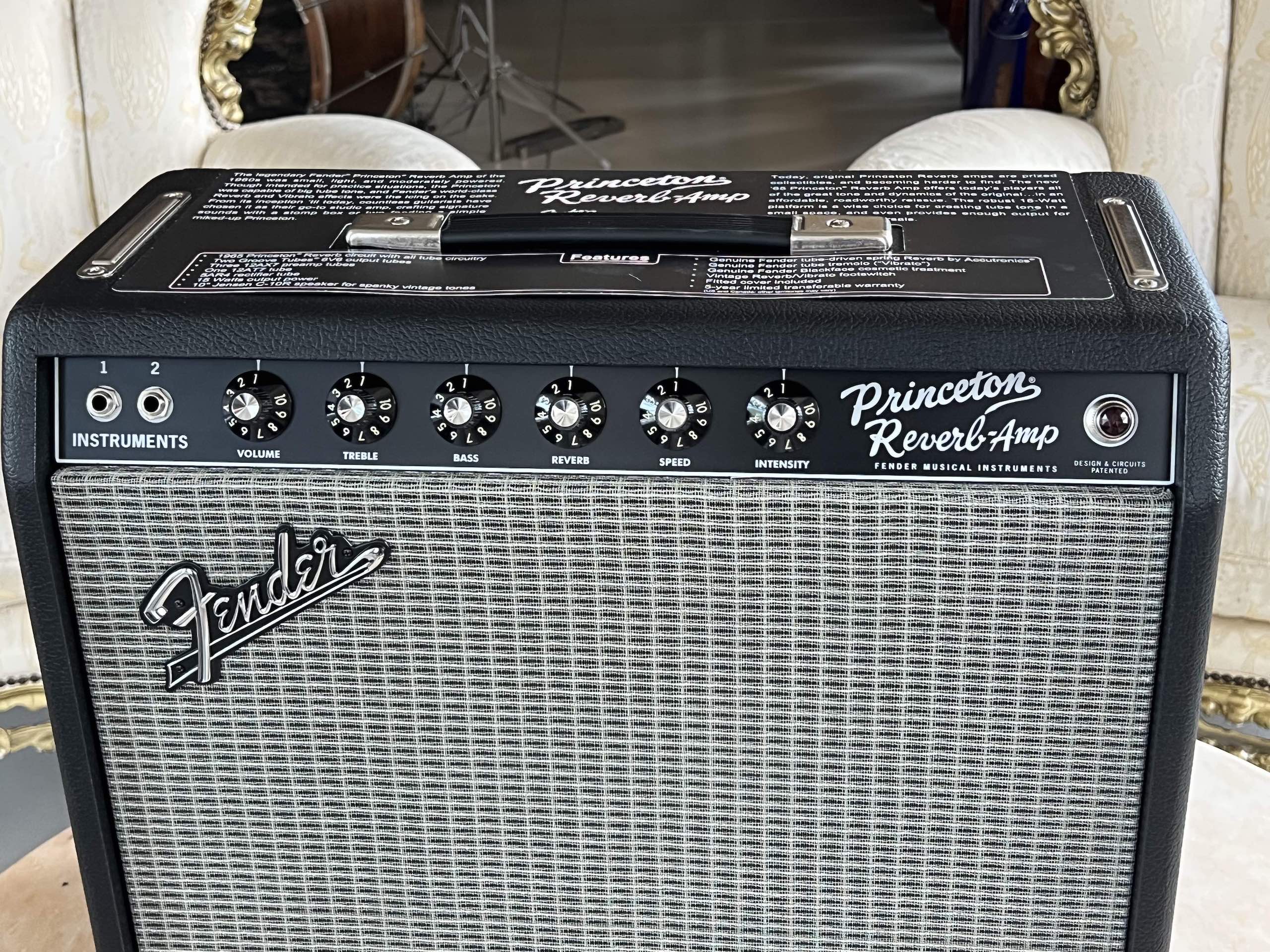 Fender 65 Princeton Reverb Amp - 80th Anniversary Edition - immagine 2