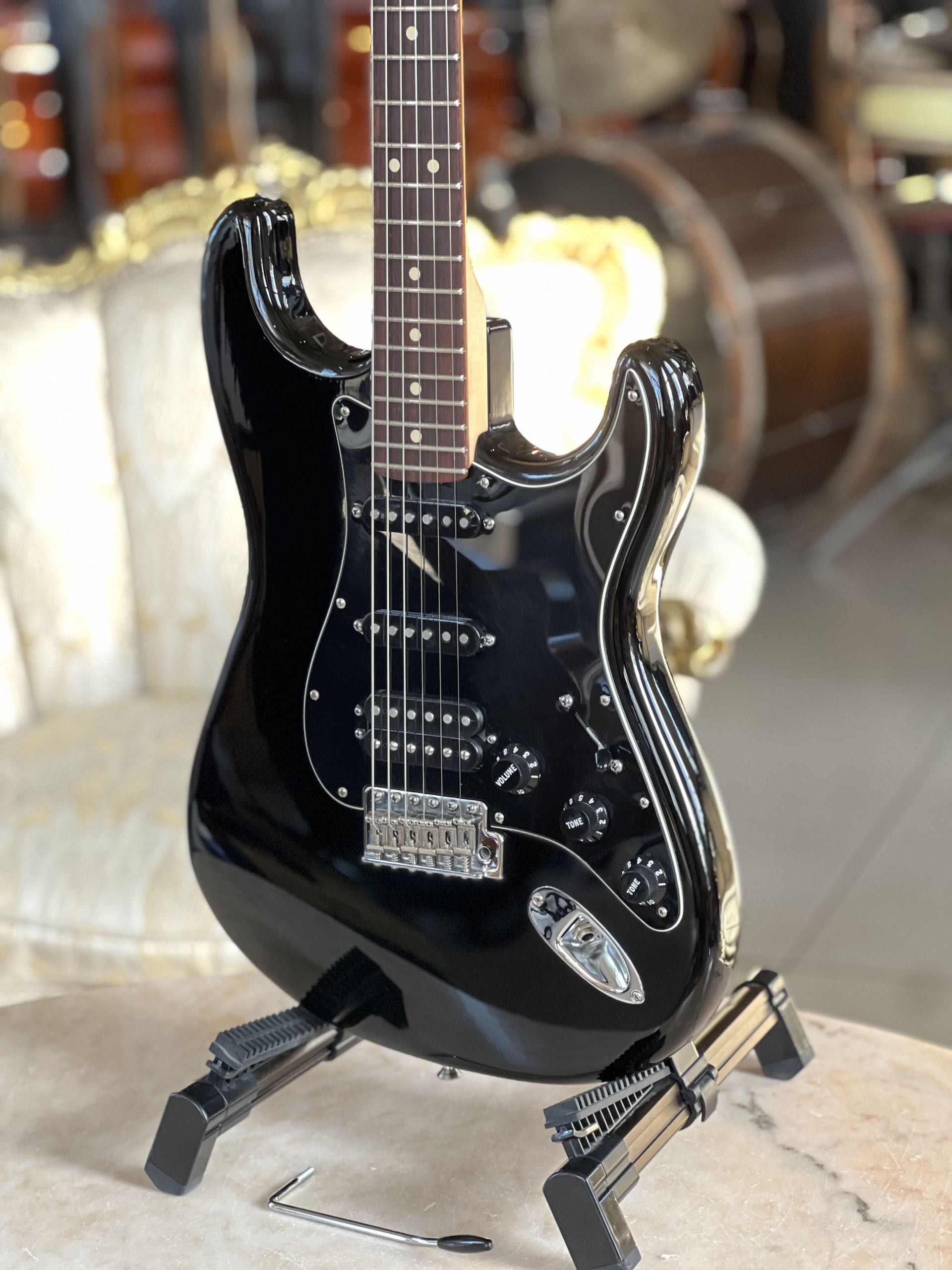 Fender American Special Stratocaster - HSS Atomic™ + Texas Special - Black - 2013 - immagine 2